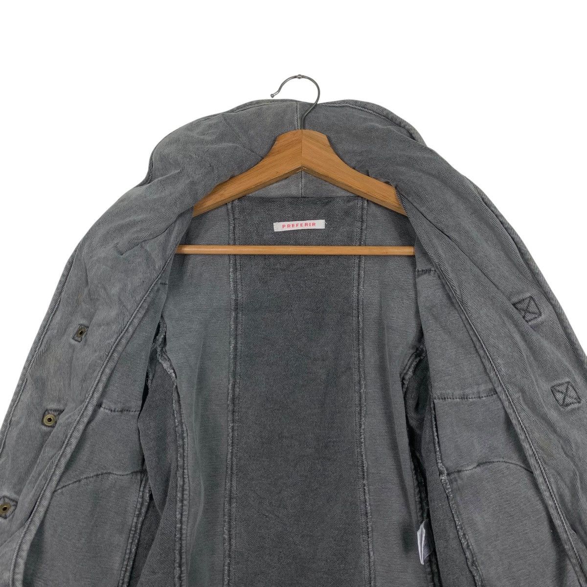 Japan Rags PREFERIR Techwear Cropped Jacket #1802-C16 Size XS / US 0-2 / IT 36-38 - 12 Thumbnail