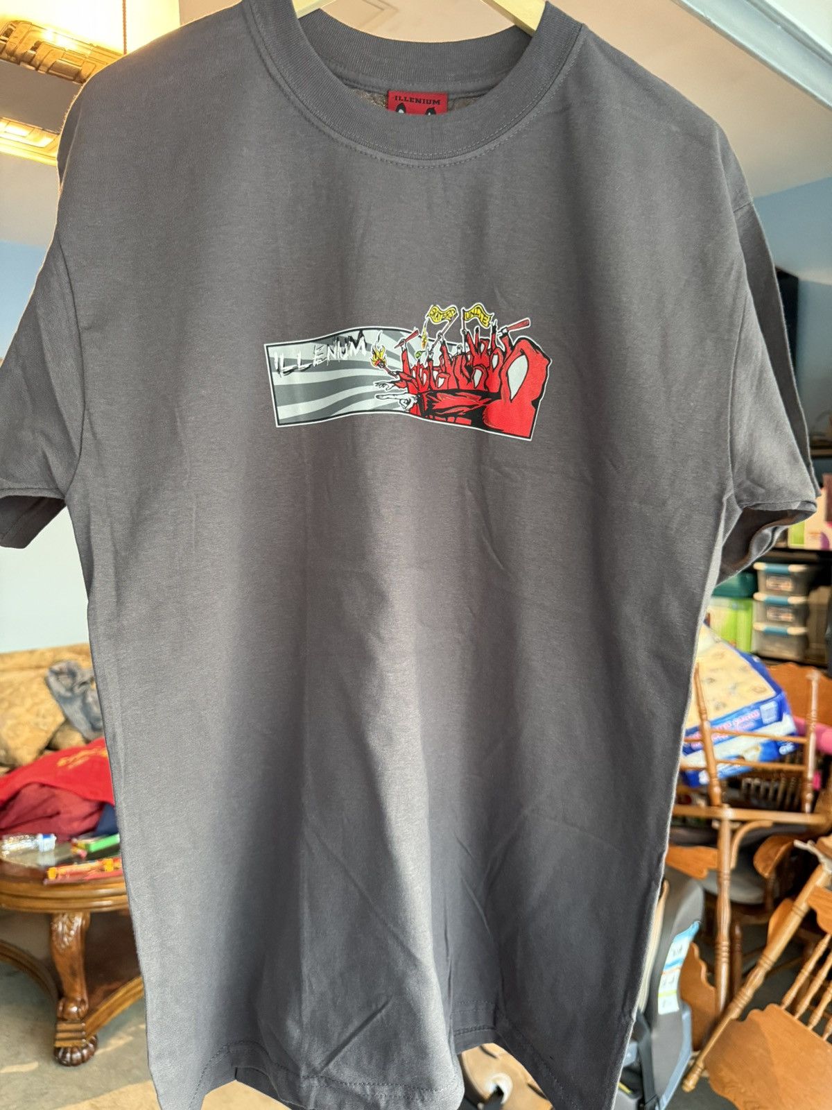 Rare Vintage Skate Shirt Illenium 90’s