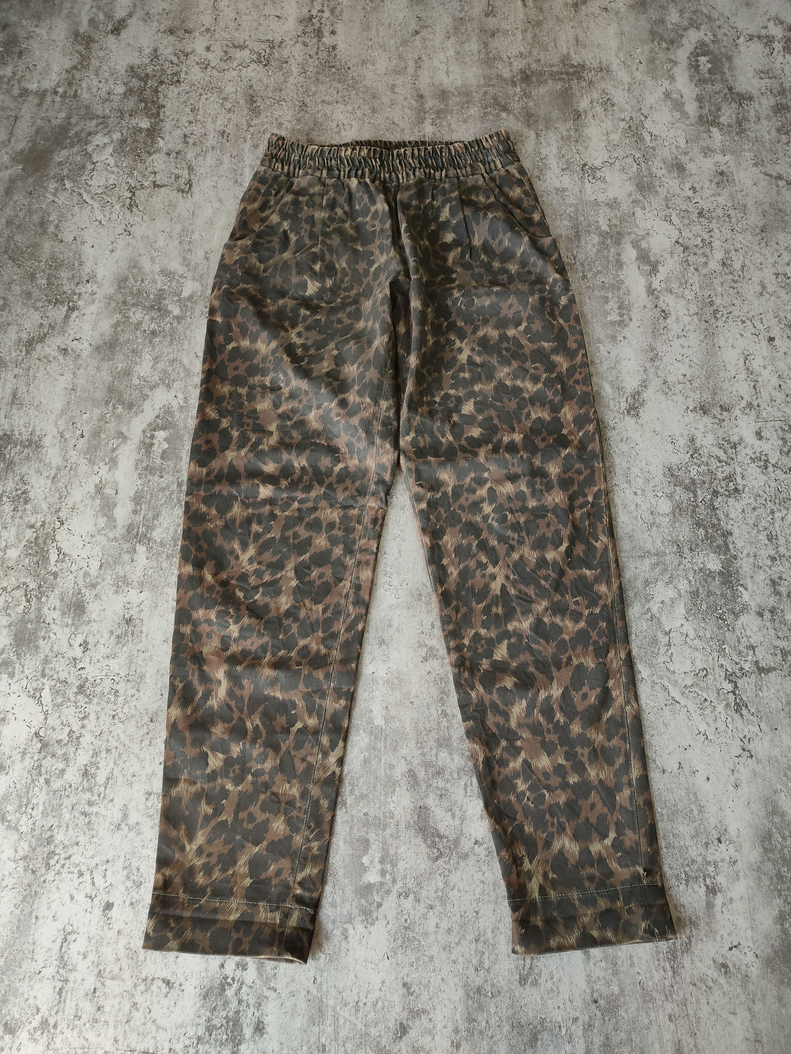 Hysteric Glamour × Japanese Brand Hysteric Glamour Leopard Pattern Easy Pans 28x29 Size US 29 - 3 Thumbnail