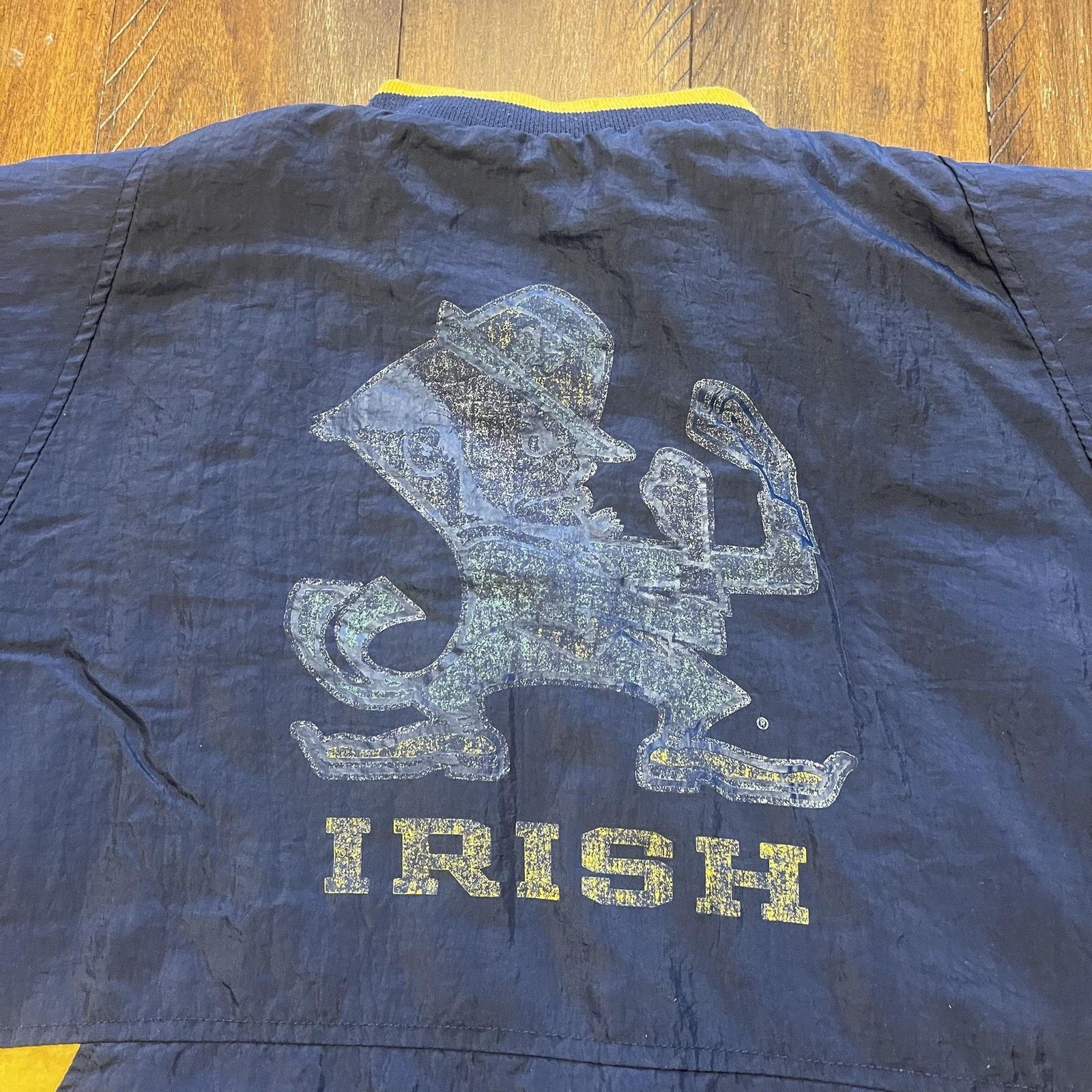 Reebok Vintage Notre Dame Fighting Irish Jacket M Football Reebok Size US M / EU 48-50 / 2 - 12 Thumbnail