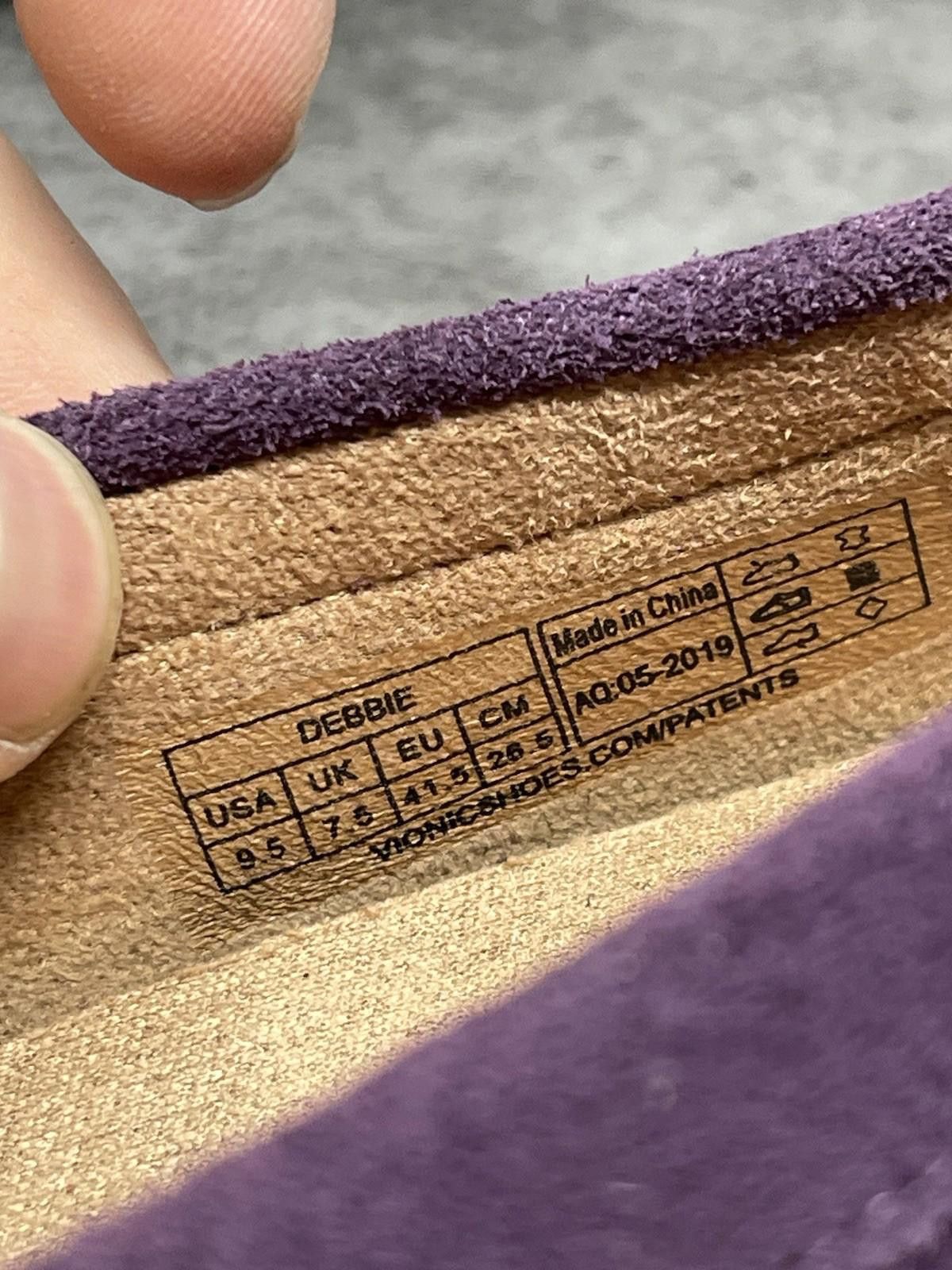 Vionic Vionic Shoes Womens 9.5 Chill Debbie Suede Loafers Purple Size US 9.5 / IT 39.5 - 10 Thumbnail