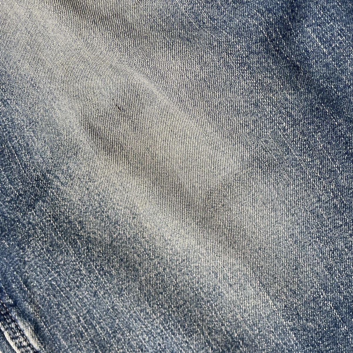 Japanese Brand 🔥American Blu Jeans Distress Baggy Bushpants Denim Size US 37 - 10 Thumbnail