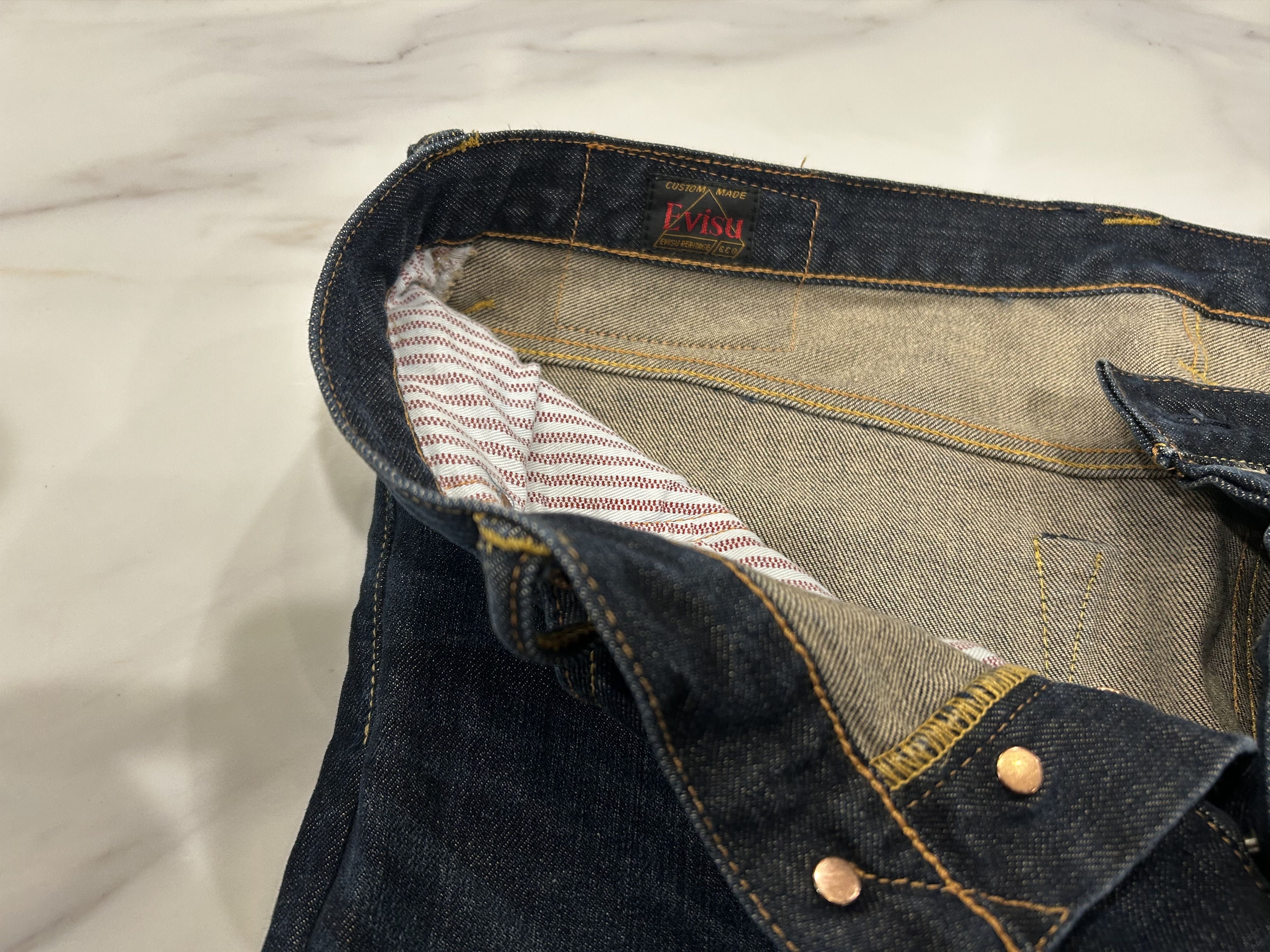 d*e様 evisu. Daicock Print Baggy Jeans #2000 – EVISU