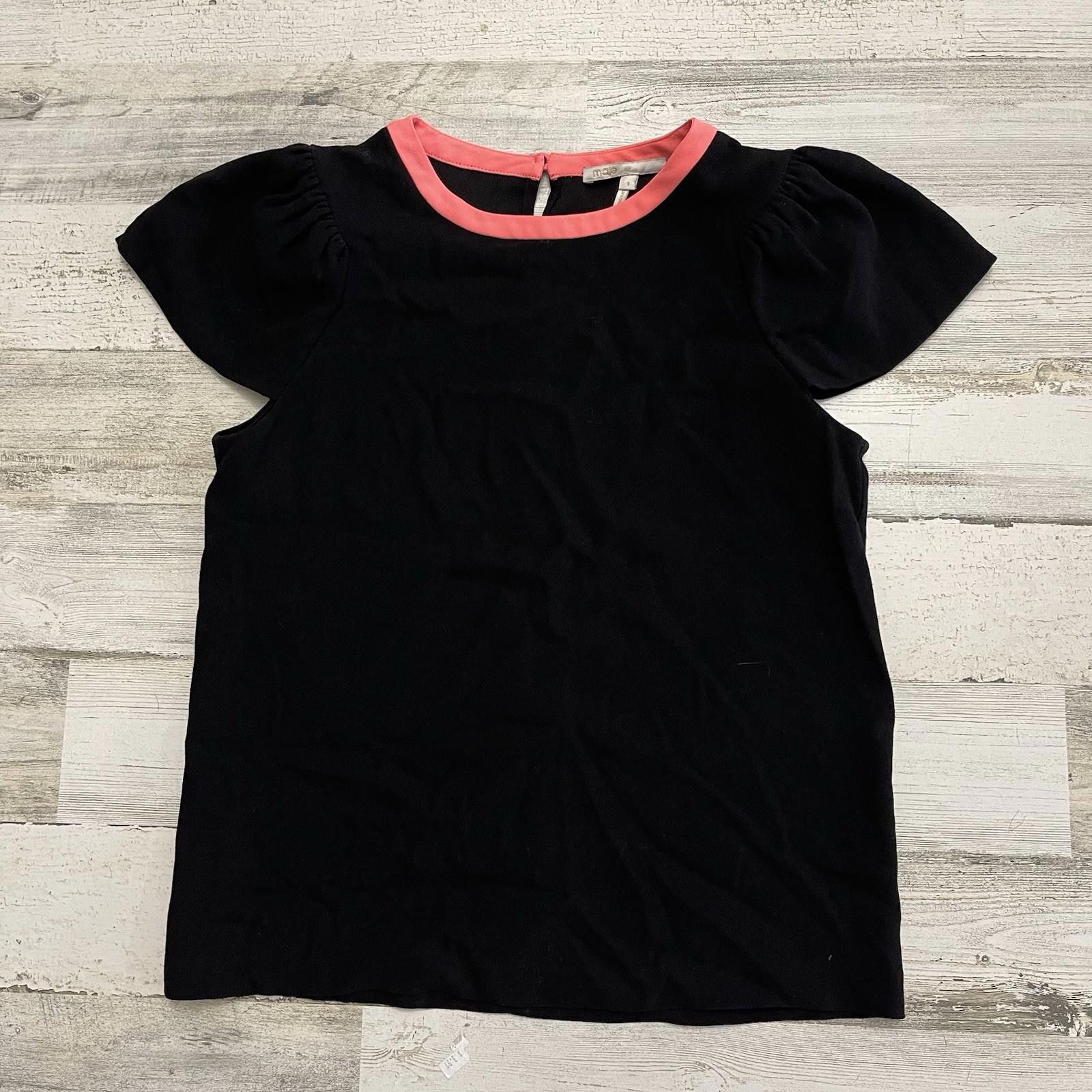 Other Maje Black Ariane Top Size 1 Size XS / US 0-2 / IT 36-38 - 2 Thumbnail