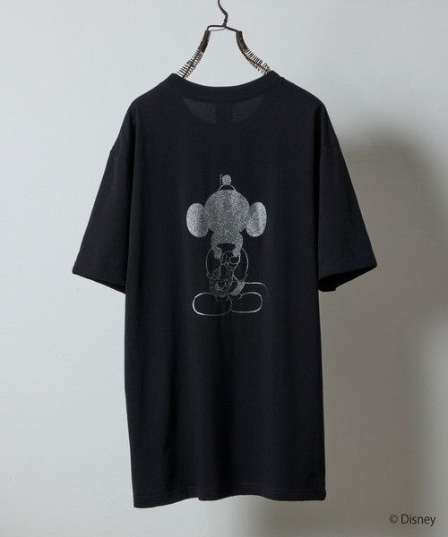 Number (N)ine Number nine MICKEY MOUSE OS GLITTER PRINTED T-SHIRT Size US S / EU 44-46 / 1 - 3 Thumbnail