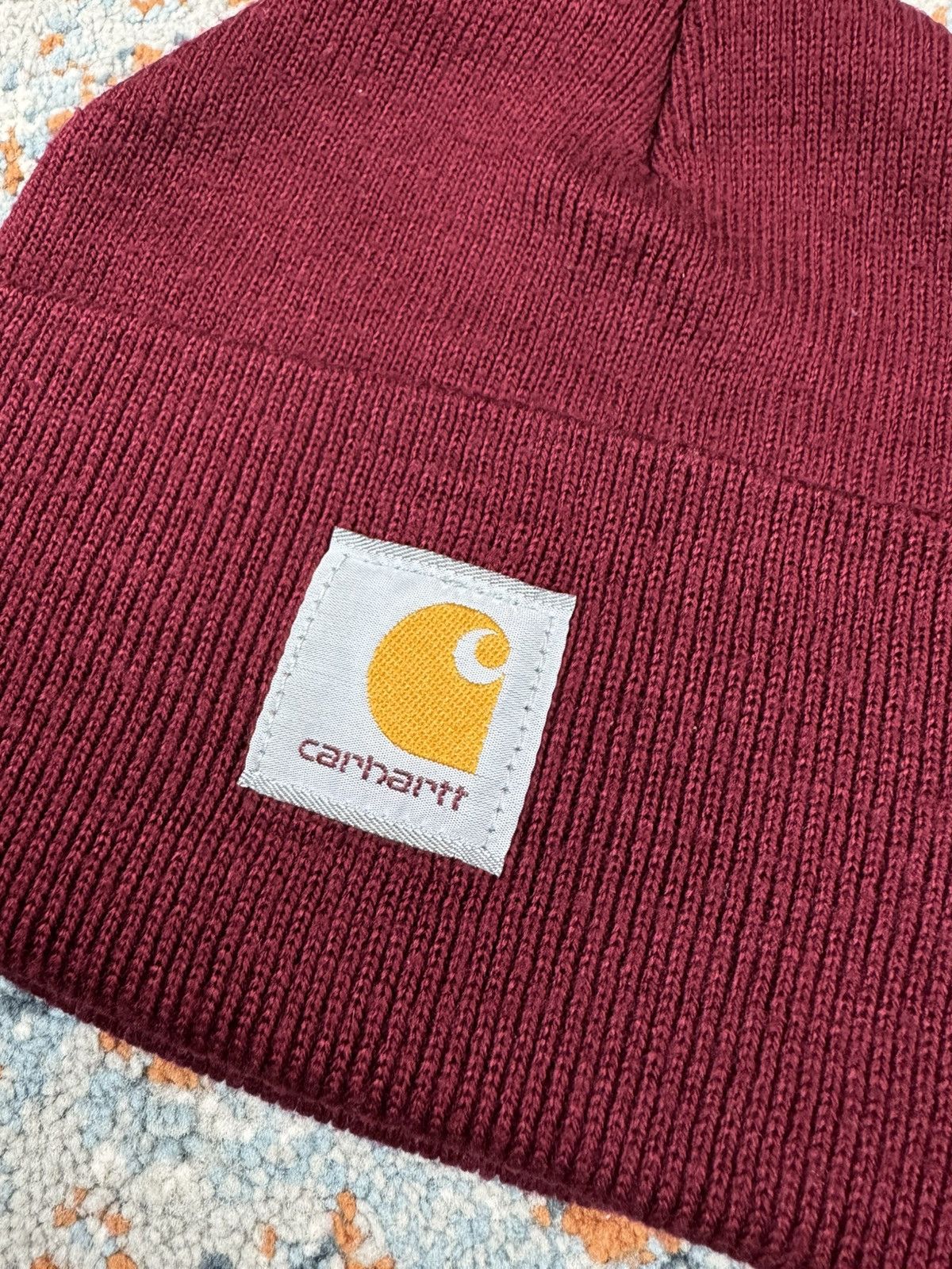 Carhartt × Vintage Vintage Carhartt watch hat beefy thick beanie earth tones Size ONE SIZE - 5 Thumbnail