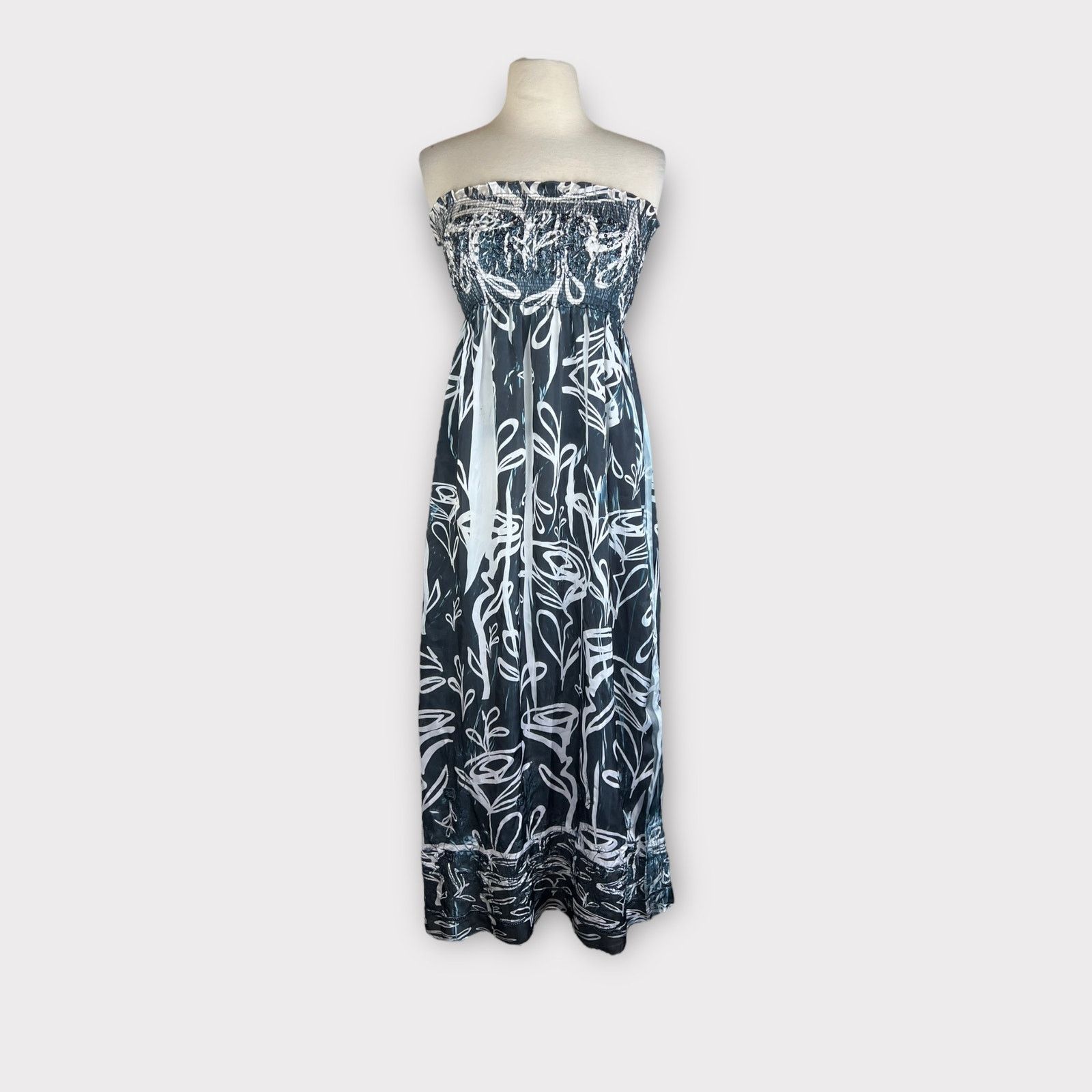 Anthropologie Lapis Anthropologie | Black Ivory Convertible Dress Skirt Size M / US 6-8 / IT 42-44 - 1 Thumbnail
