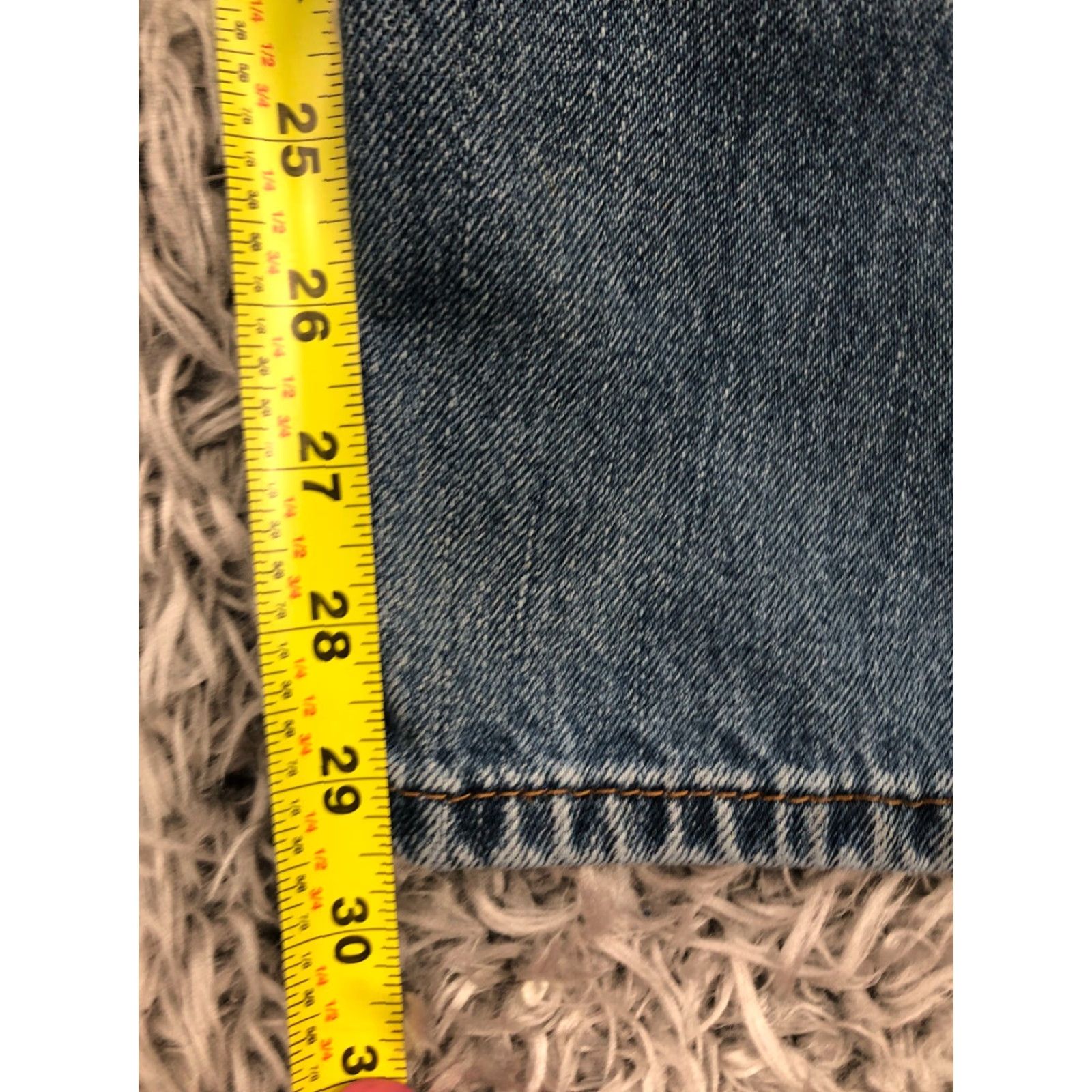 Levi's Levi's Jeans 550 Relaxed Straight Size 34x32 Mens Mid Rise Medium Blue Wash Everyday Comfort 5-Pocket Denim Regular Fit Size US 34 / EU 50 - 3 Thumbnail