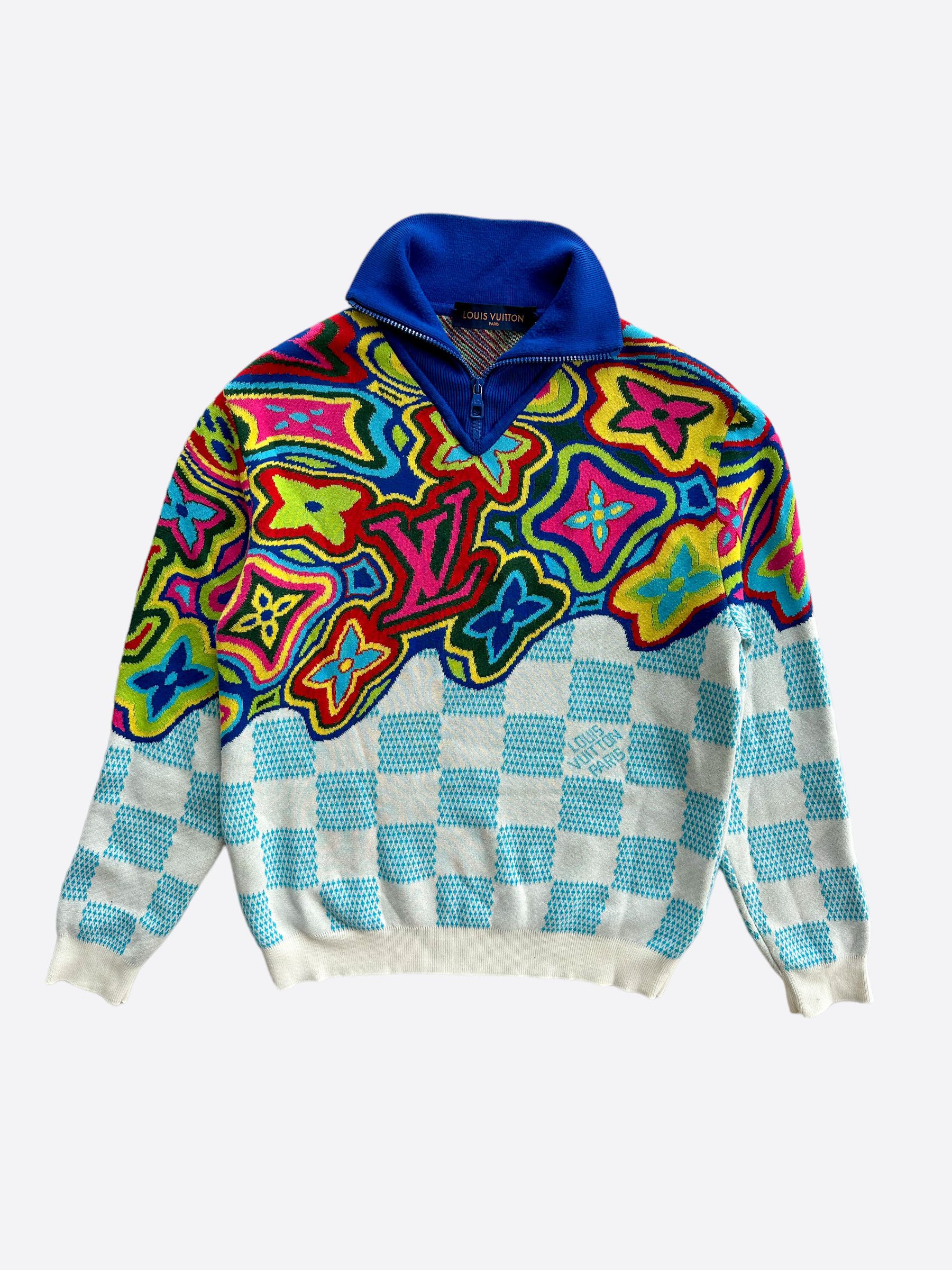 Louis Vuitton Louis Vuitton Psychedelic Quarter Zip Jacket Size US S / EU 44-46 / 1 - 1 Thumbnail