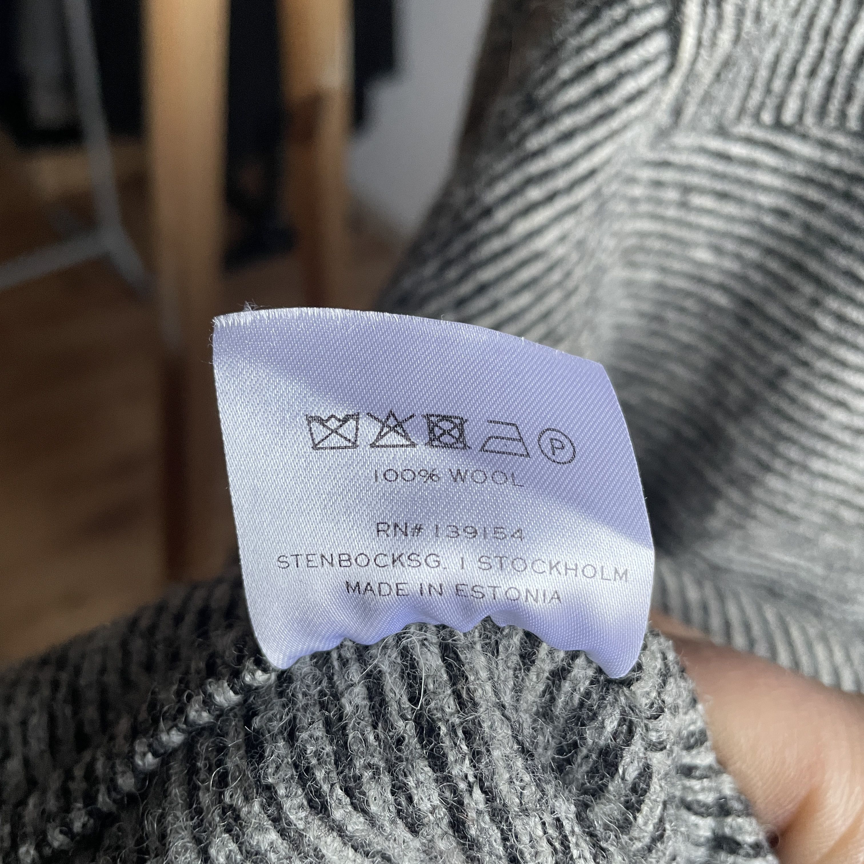 Schnaydermans Schnaydermans Striped Wool Zip Overshirt Jacket Size 41-42 Size US XL / EU 56 / 4 - 7 Thumbnail