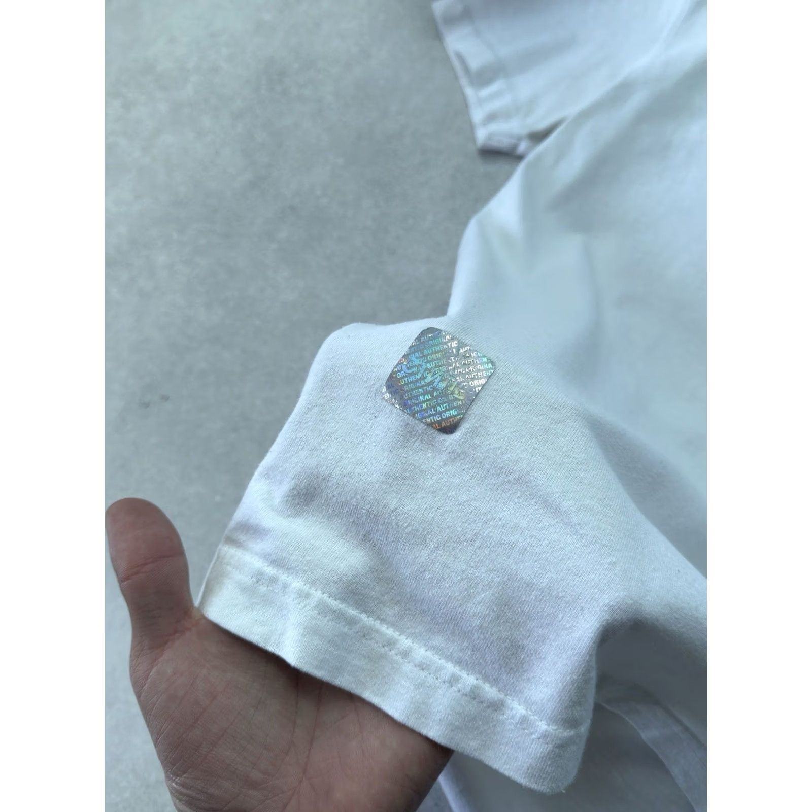 Heron Preston Heron Preston Shirt Mens XS White Metal Worker Logo Size Size US XS / EU 42 / 0 - 6 Thumbnail