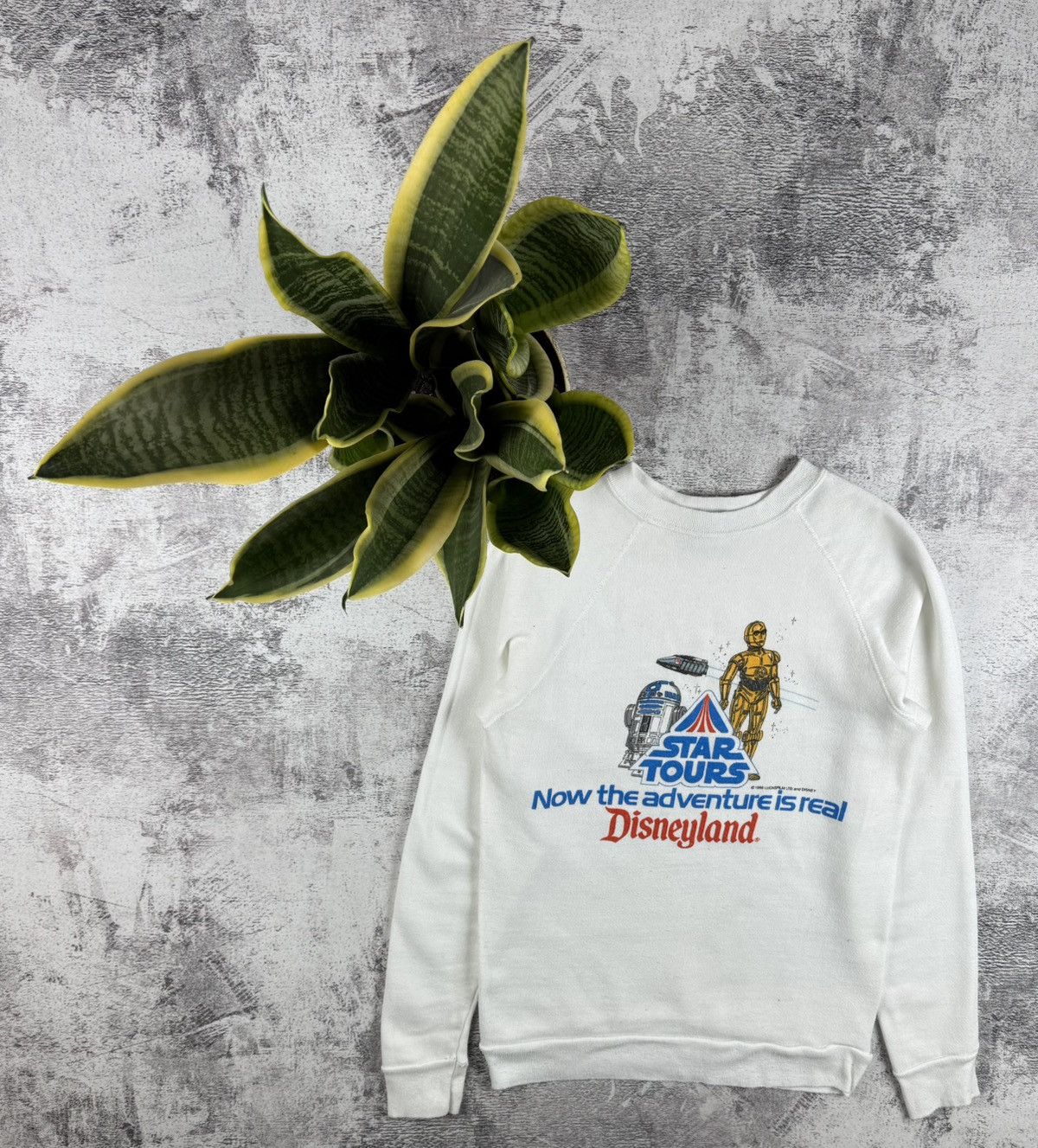 Disney VERY RARE Disney Star Wars 1986 Sweatshirt Hoodie Pullover Size US S / EU 44-46 / 1 - 1 Thumbnail