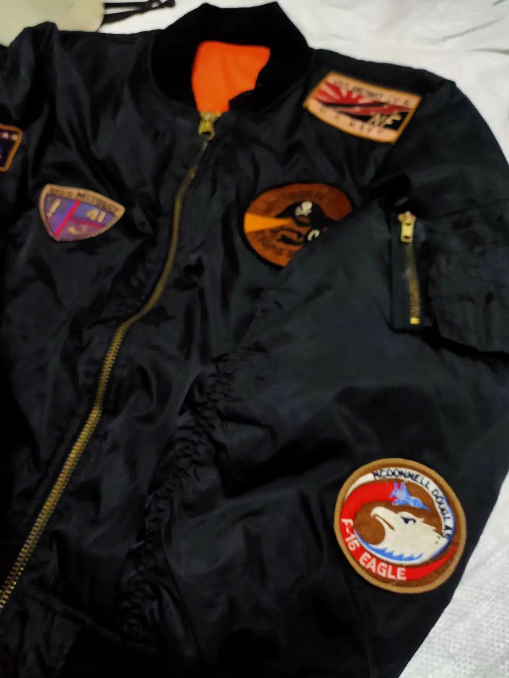 Other Vintage US Air force bomber jacket Size US M / EU 48-50 / 2 - 7 Thumbnail