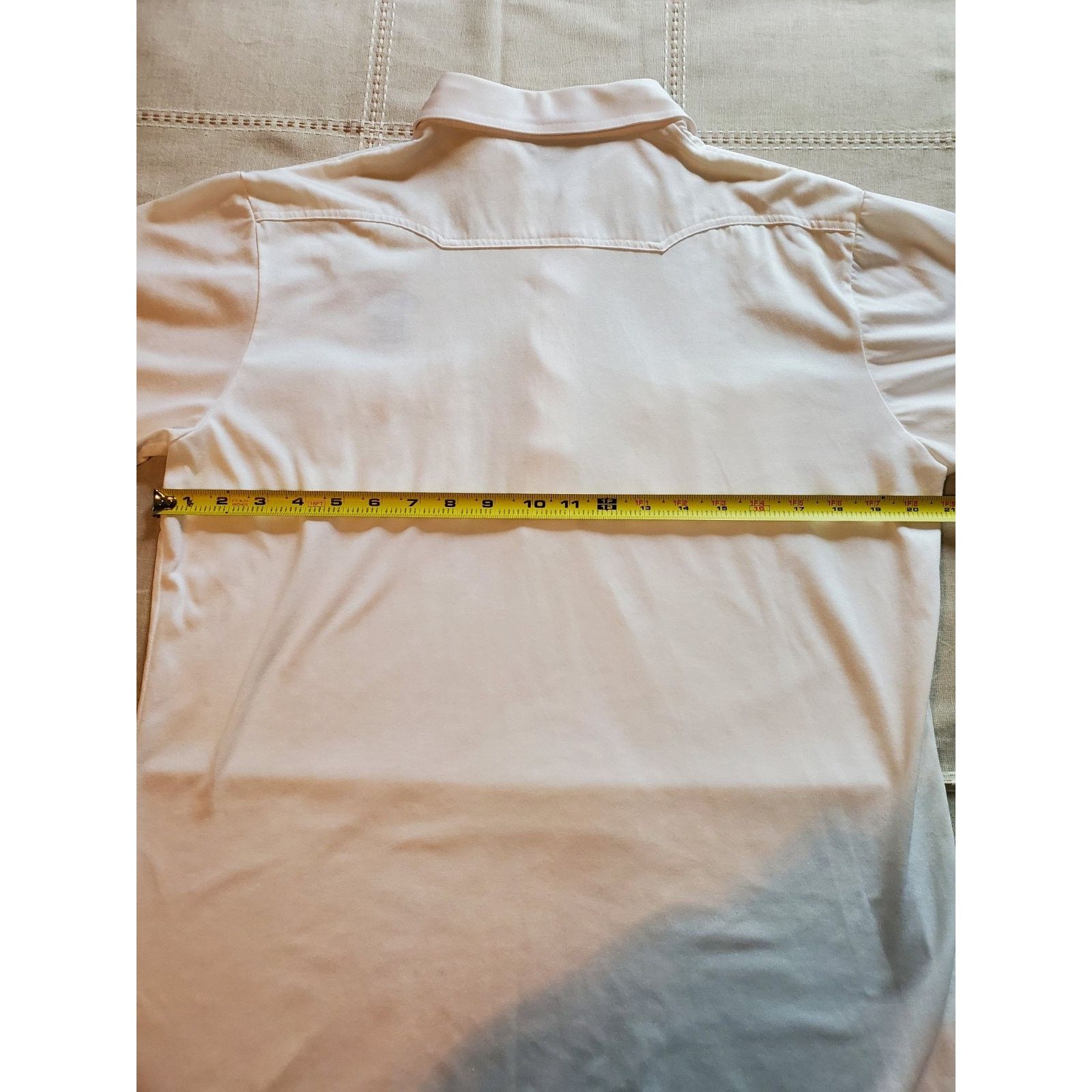 NCAA Northwestern Wildcats White Golf Polo Dual Pockets Size M Size US M / EU 48-50 / 2 - 6 Thumbnail