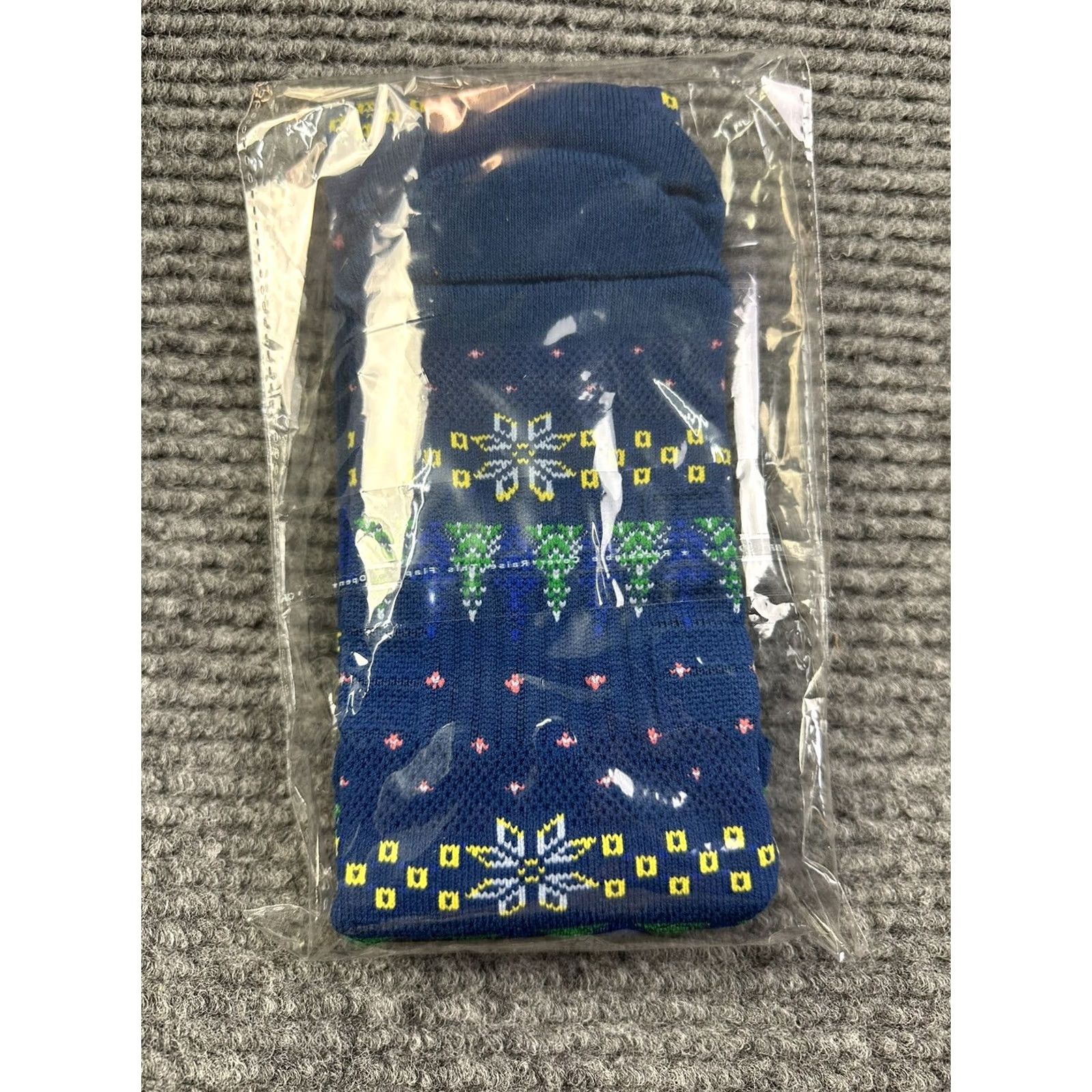 Samsung VINTAGE Samsung Tube Socks Men Regular Blue Holiday Workwear Logo Graphic 1 Pair AA Size ONE SIZE - 5 Thumbnail