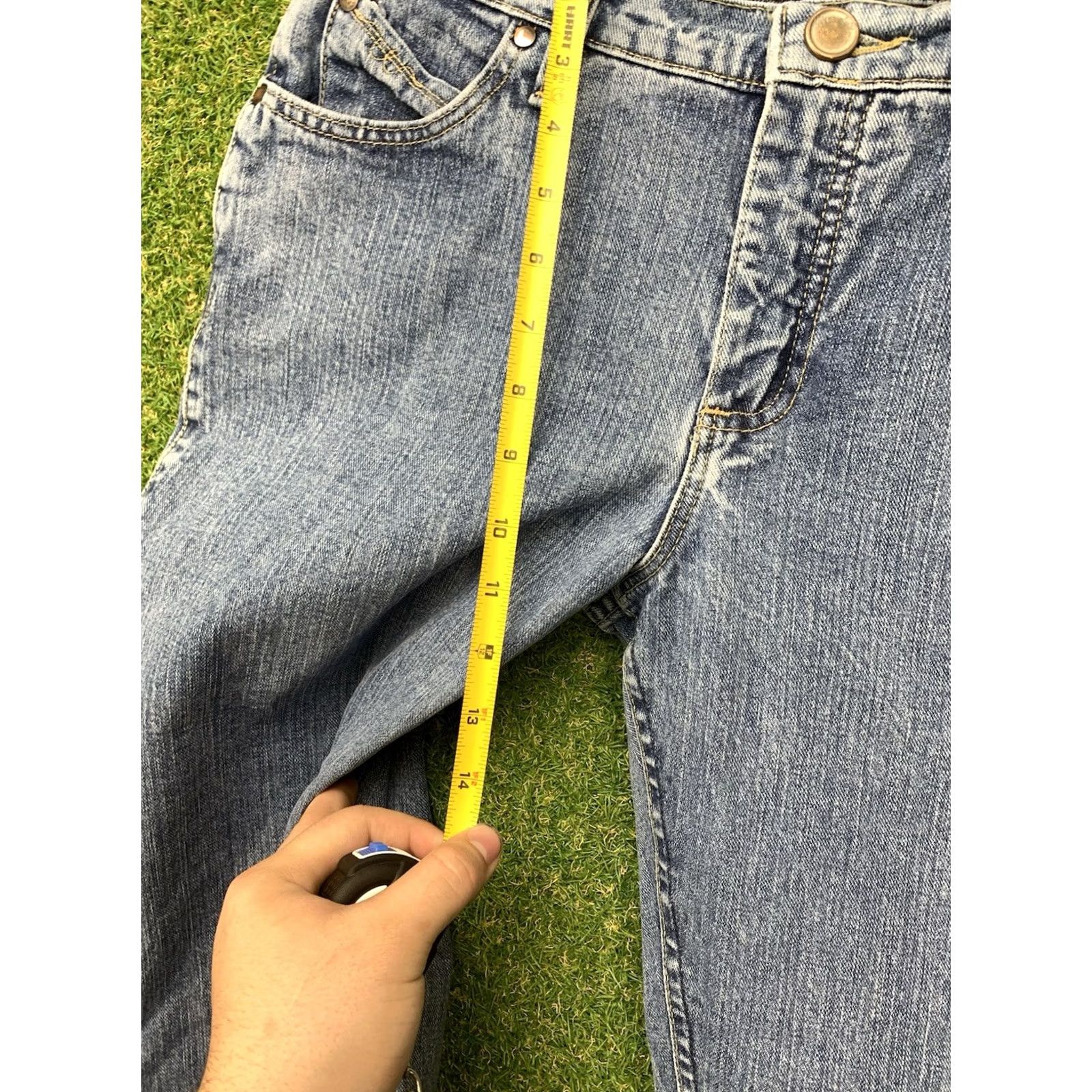 Wrangler Wrangler Jeans Low Rise Bootcut Womens 34 Inseam Denim Blue 5-Pocket Western Southwestern Cowboy Retro Wrangler Retro Jeans Womens Boys Womens Size 34" / US 12 / IT 48 - 6 Thumbnail