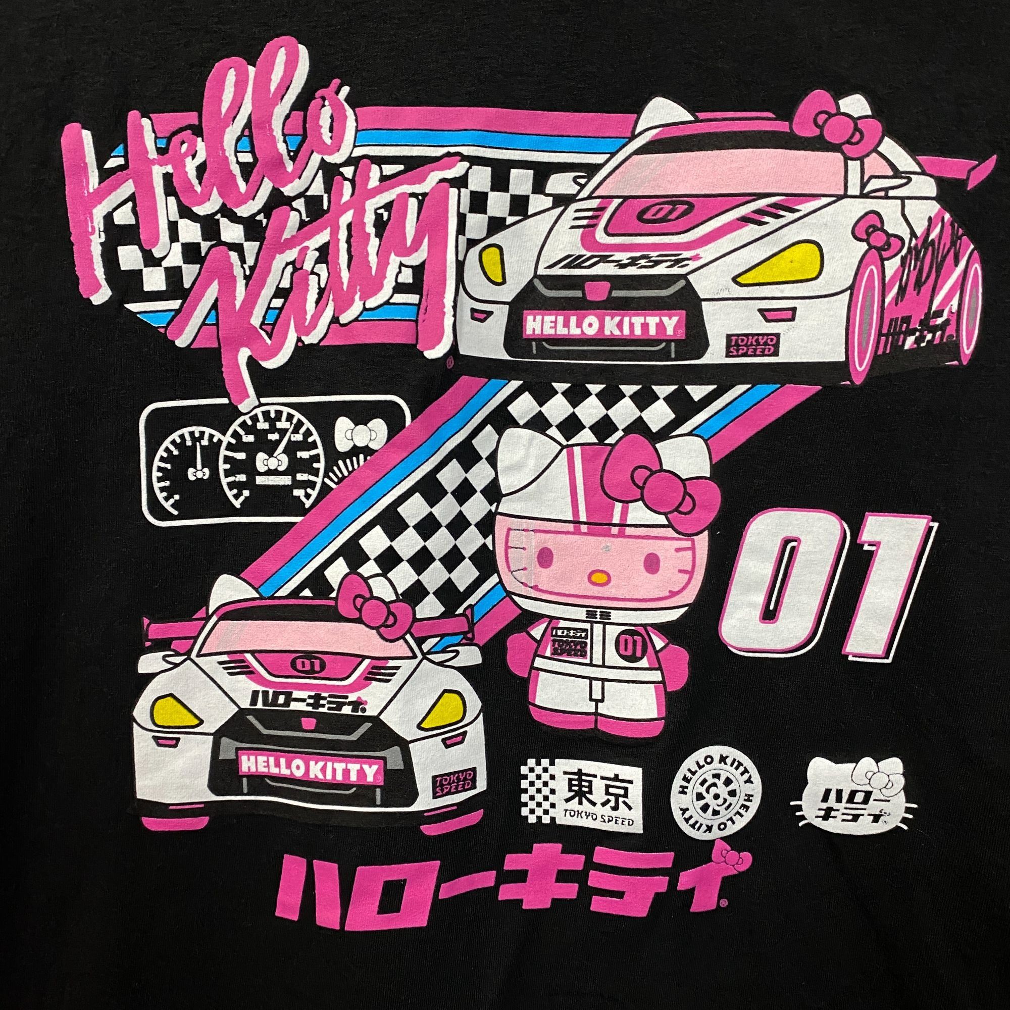 Other Sanrio Hello Kitty Racing Tokyo Speed Cute Graphic T-Shirt M Size M / US 6-8 / IT 42-44 - 2 Thumbnail