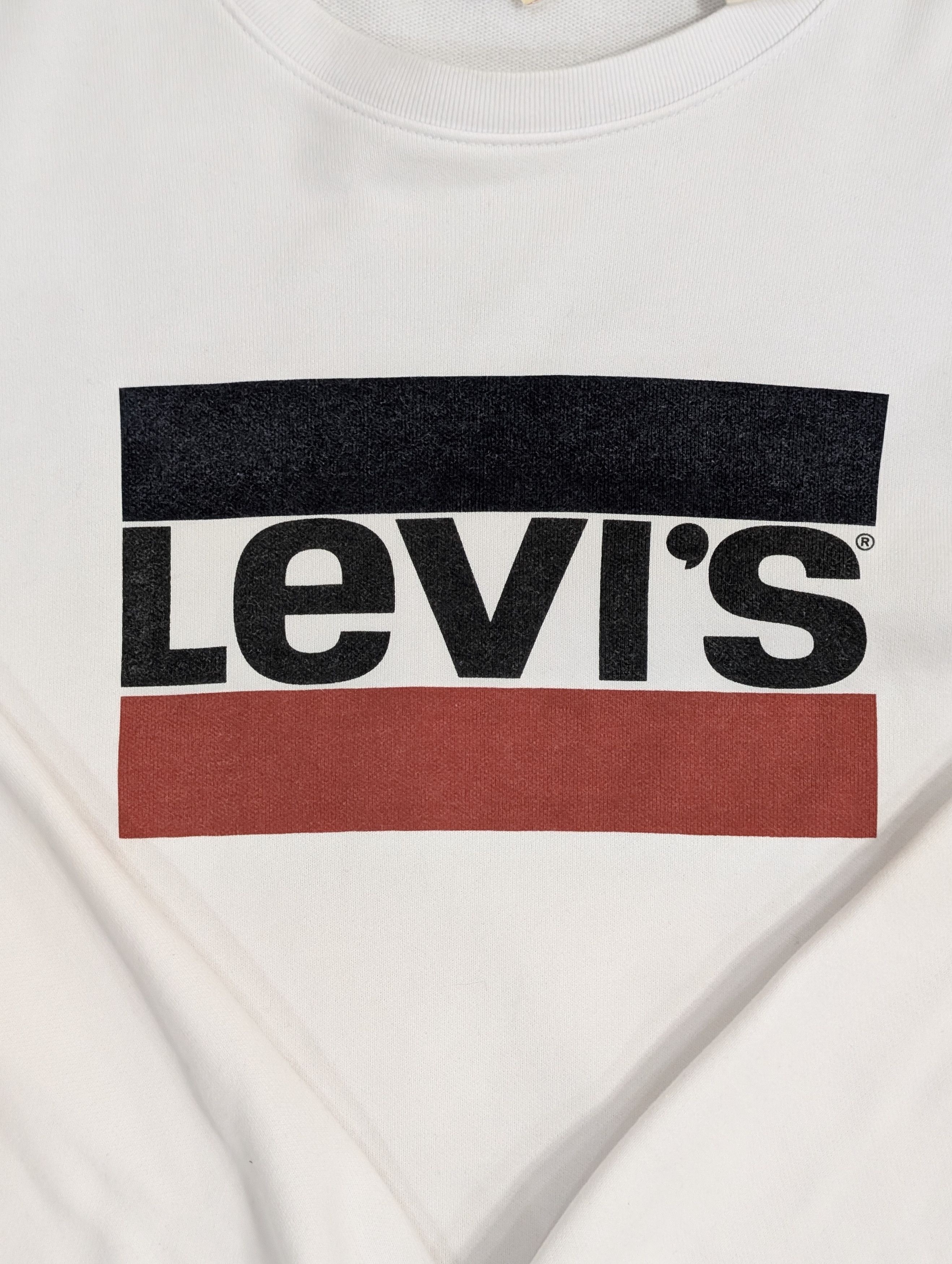 Levi's BOX LOGO SWEATSHIRT LEVIS Size S / US 4 / IT 40 - 2 Thumbnail