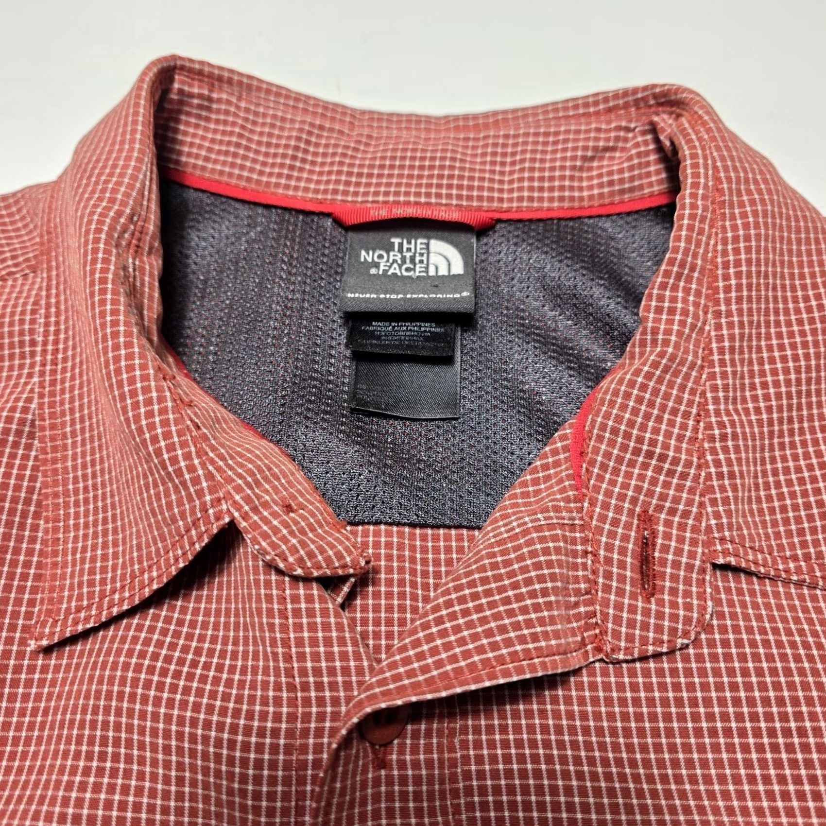 The North Face The North Face Men’s Red Casual Button Shirt L Large Outdoor Shirt Size US L / EU 52-54 / 3 - 2 Thumbnail