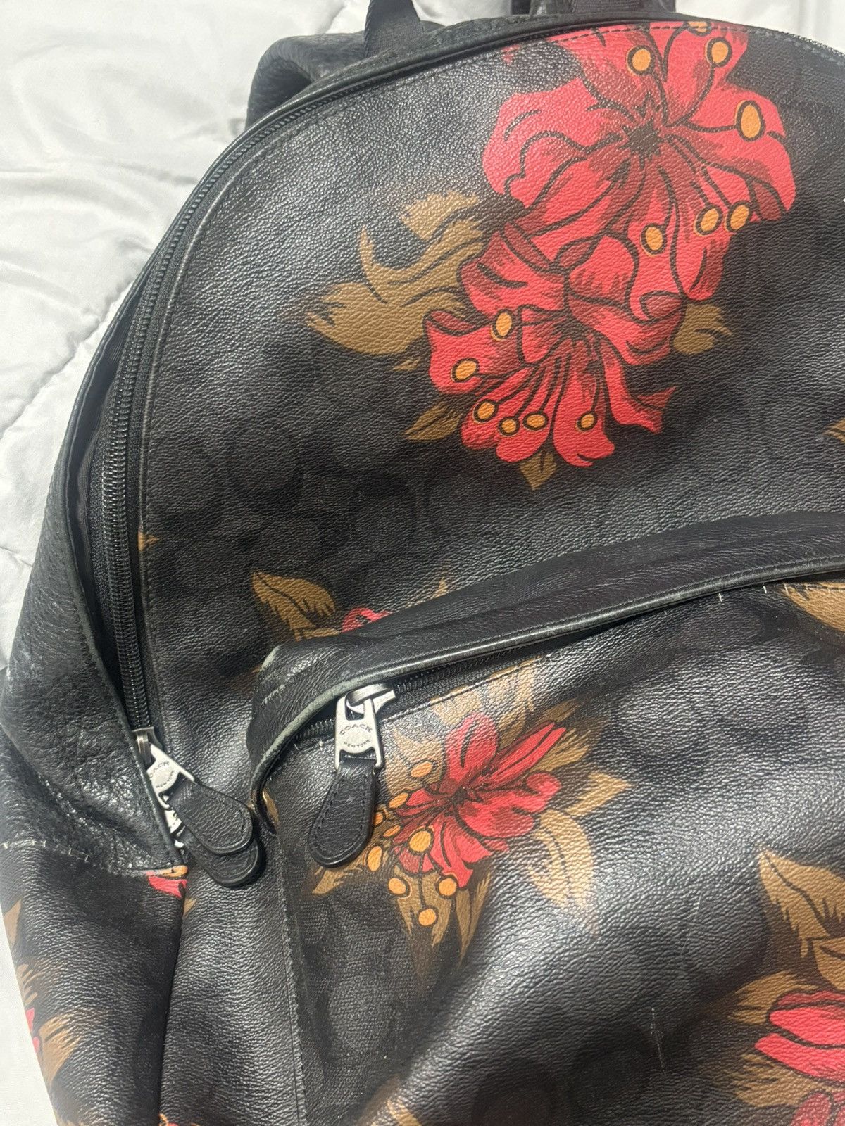 Coach Coach floral backpack Size ONE SIZE - 2 Thumbnail