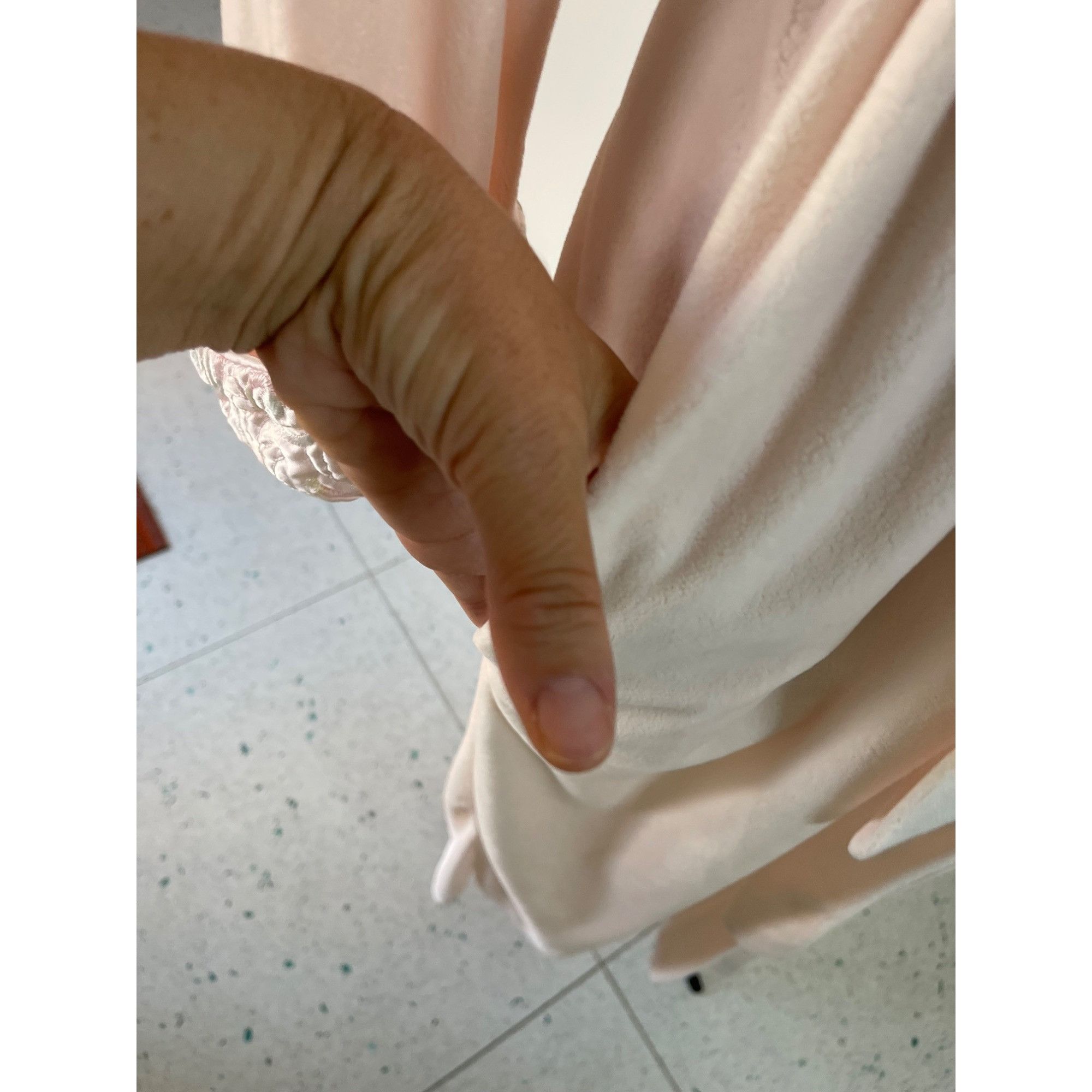 Vintage Diamond Tea Vintage Womens Robe Size Small Pink Size ONE SIZE - 8 Thumbnail