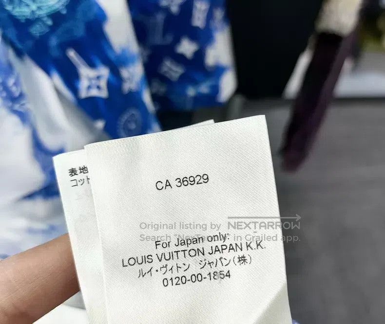 Louis Vuitton Louis Vuitton Starry Sky Cashew Blue and White Porcelain I Size US XXL / EU 58 / 5 - 5 Thumbnail