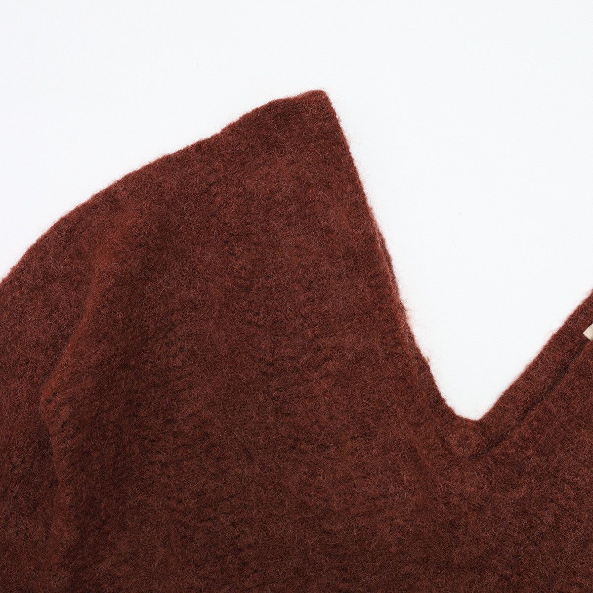 Sezane Sezane Kid Mohair Sweater Open V neck Size S / US 4 / IT 40 - 2 Thumbnail
