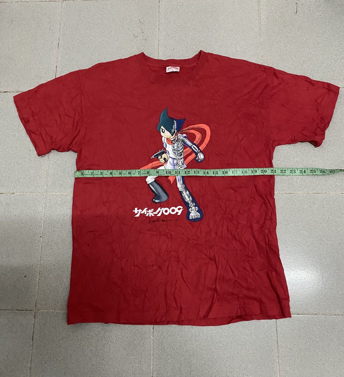 Anime Vintage Astro Boy Cyborg 009 anime tee Size US L / EU 52-54 / 3 - 5 Thumbnail