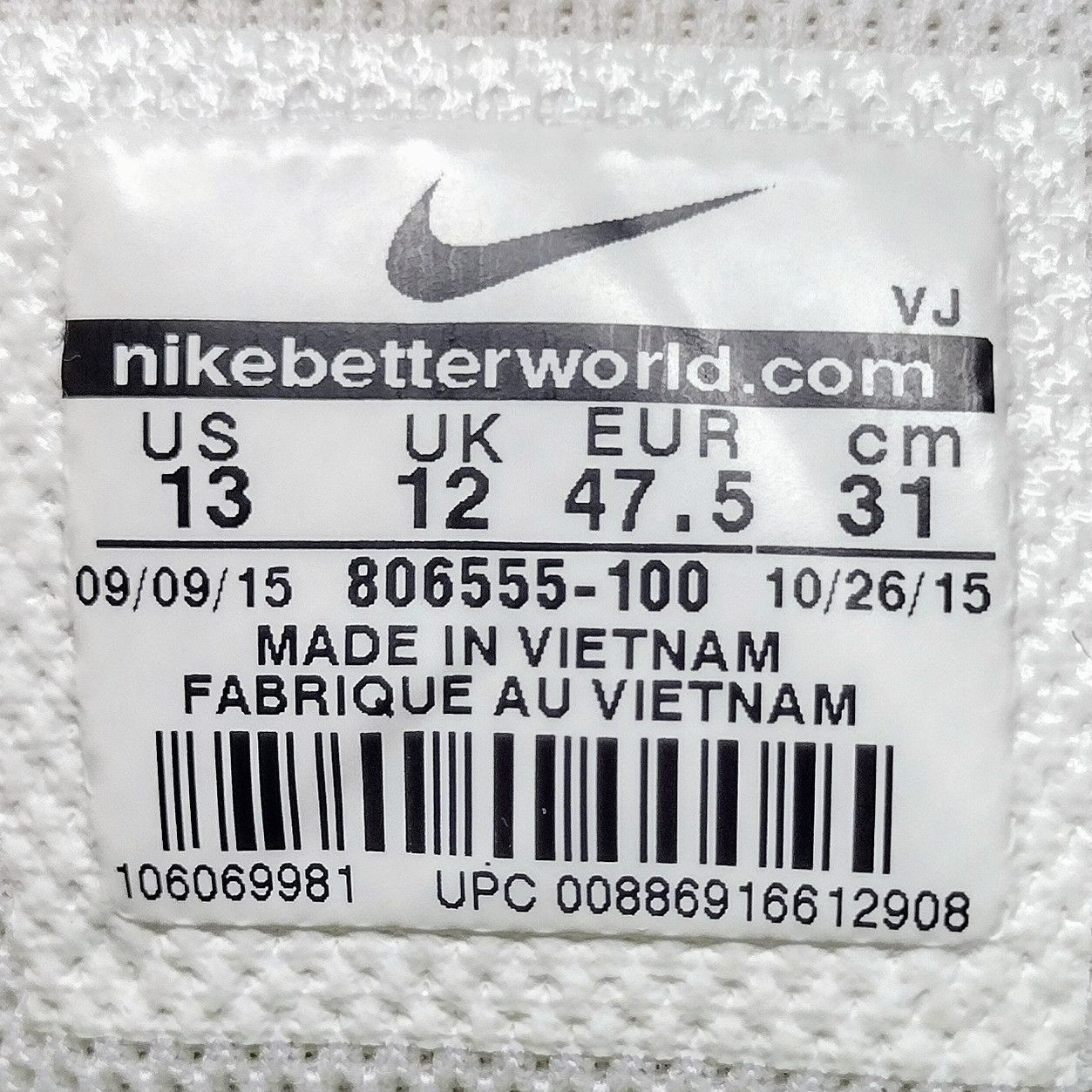 Nike Nike Zoom Rival M8 Shoes Racing Track Spikes White Size 13 Size US 13 / EU 46 - 7 Thumbnail