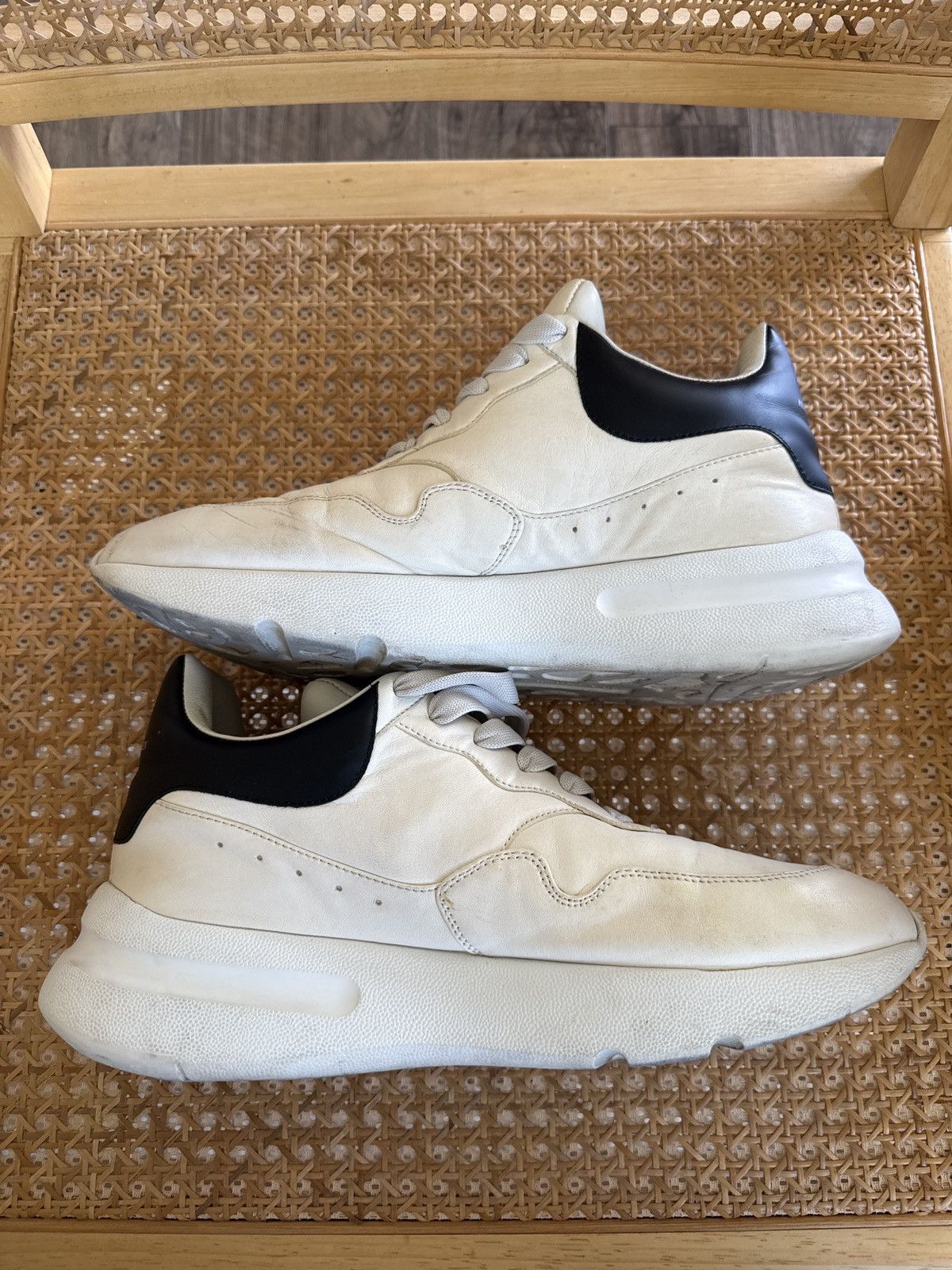 Alexander McQueen Alexander McQueen Low Top Runners Size US 12 / EU 45 - 7 Thumbnail