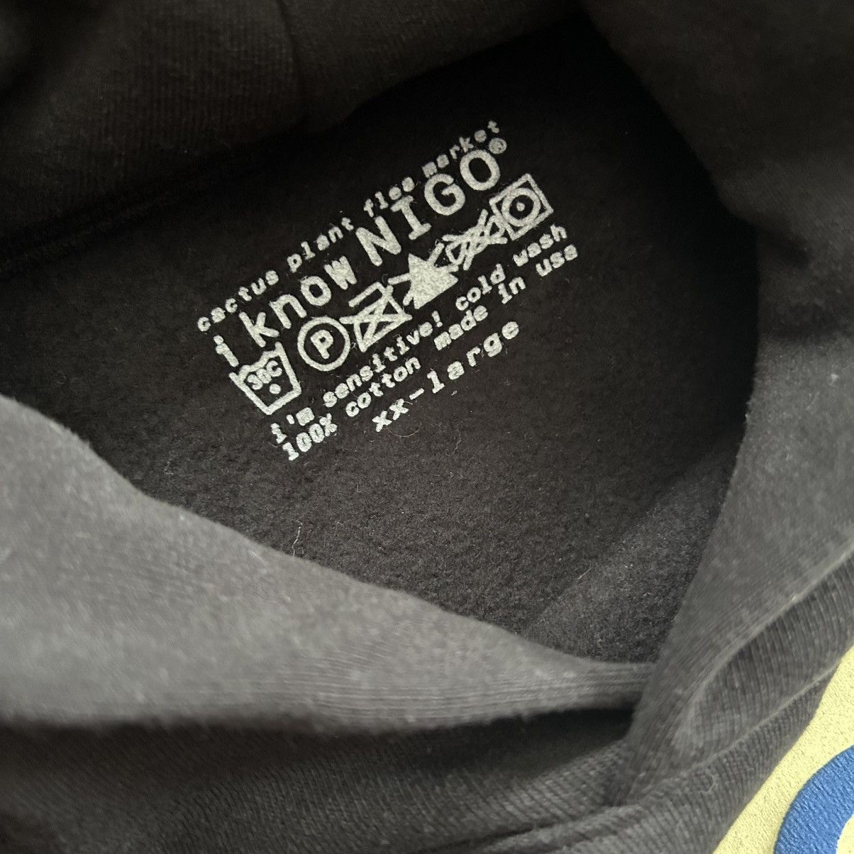 Cactus Plant Flea Market × Nigo CPFM ViCTOR ViCTOR “i KNOW NiGO” LiCENSE PLATE PUFF PRiNT Size US XXL / EU 58 / 5 - 7 Thumbnail