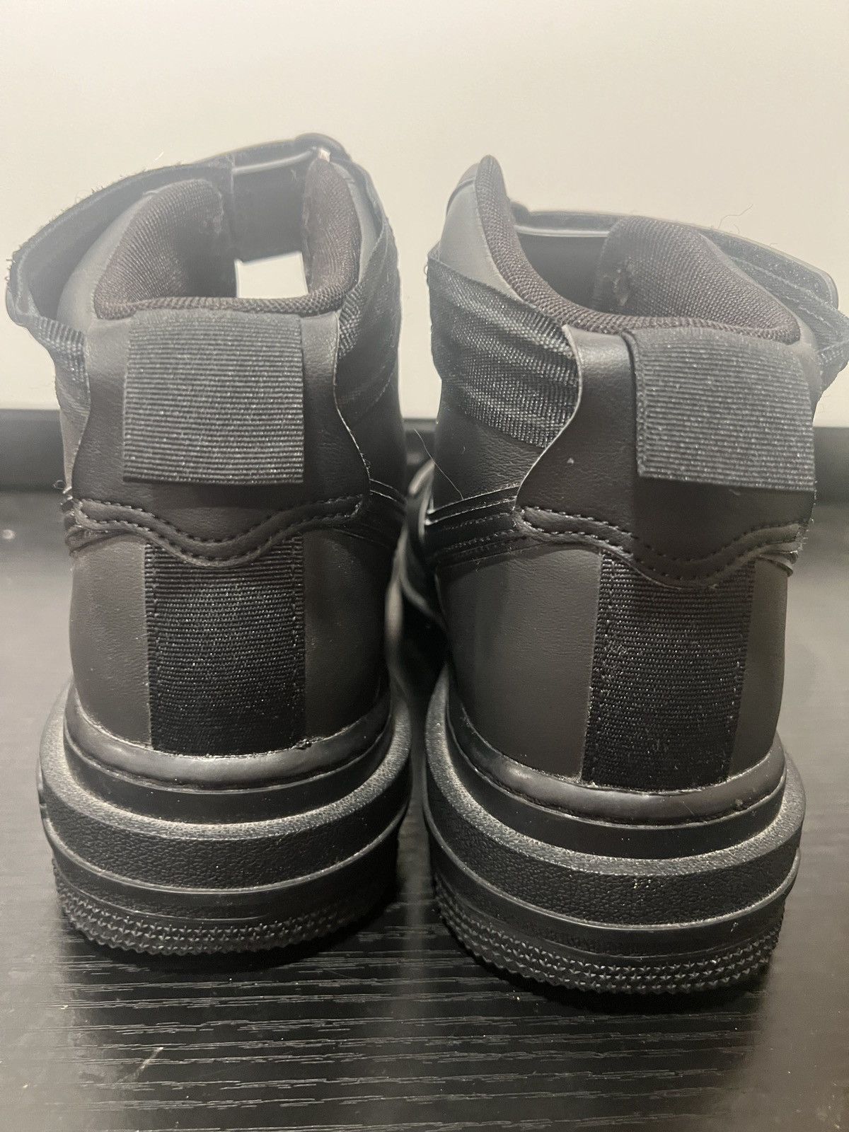 Nike SIZE 6.5 MEN - Nike Air Force 1 Boot Black/Anthracite Size US 6.5 / EU 39-40 - 3 Thumbnail