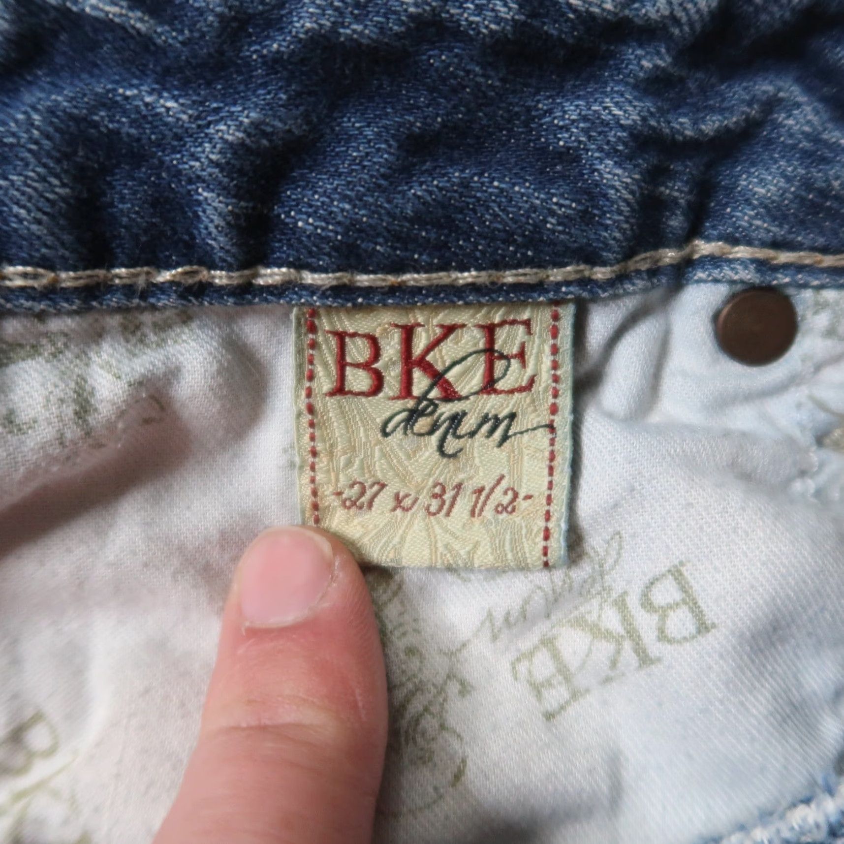 Vintage BKE Buckle Madison Bootcut Jeans Women's 27 Blue Denim Size 27" / US 4 / IT 40 - 6 Thumbnail