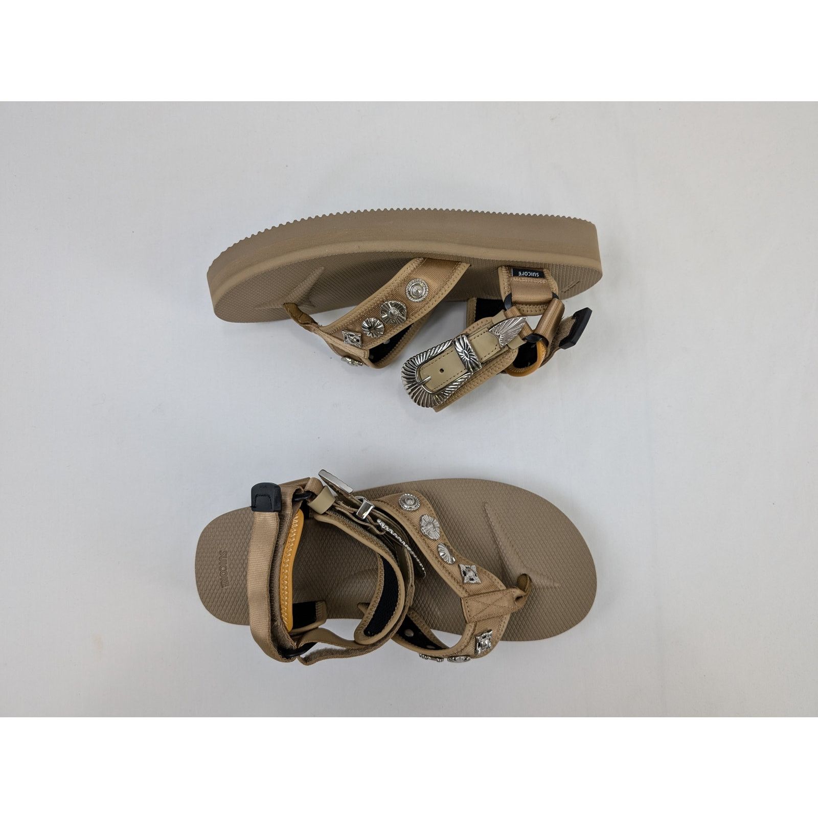 Moncler × Suicoke o1rshd1 Sandal in Beige Size US 9 / EU 42 - 1 Thumbnail