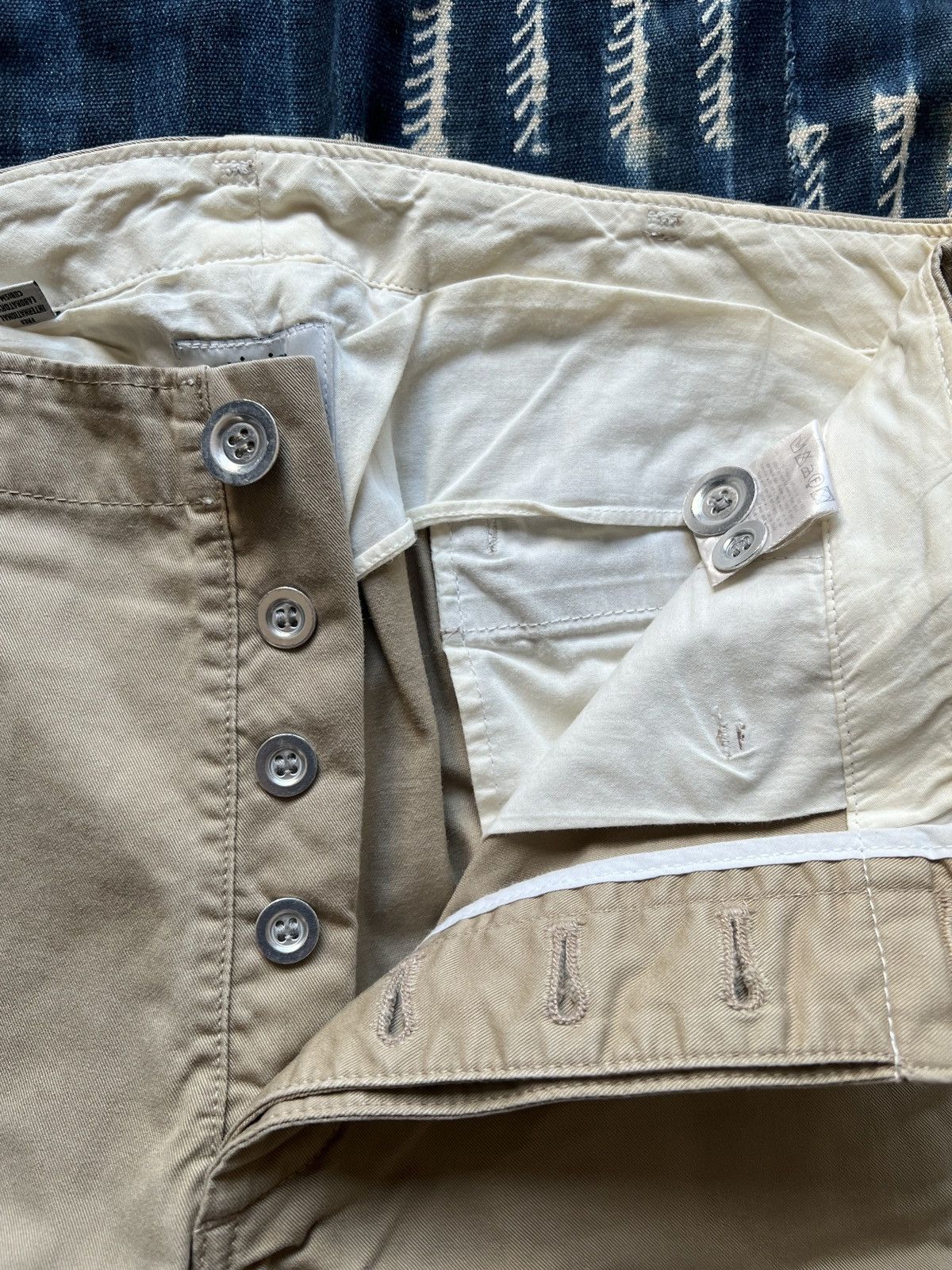 Visvim Visvim High Water Chino Pants – Giza cotton Size US 30 / EU 46 - 7 Thumbnail