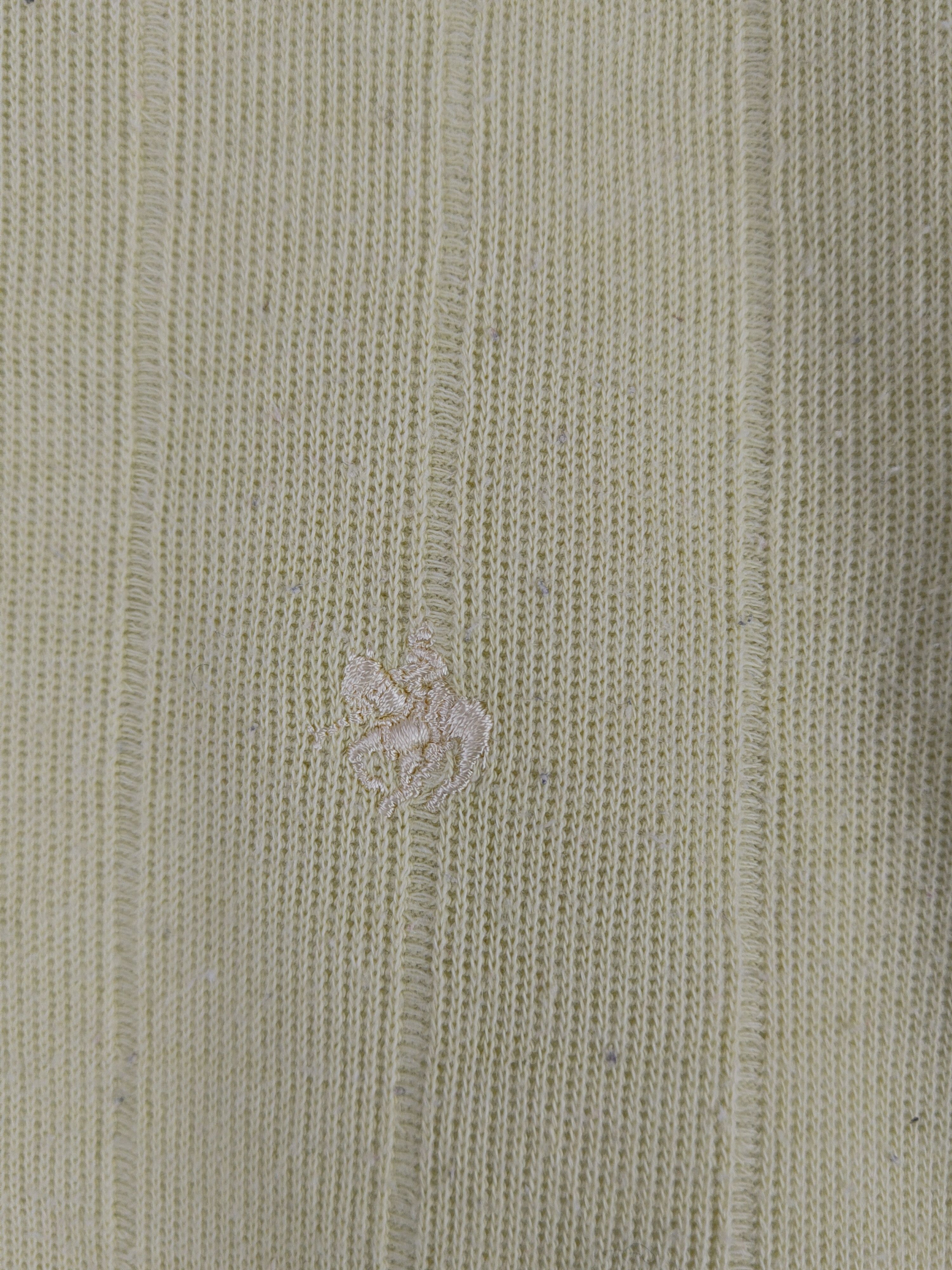 Homespun Knitwear × Japanese Brand × Vintage Polo Yellow Knitwear Sweatshirts #W1099 Size US M / EU 48-50 / 2 - 5 Thumbnail