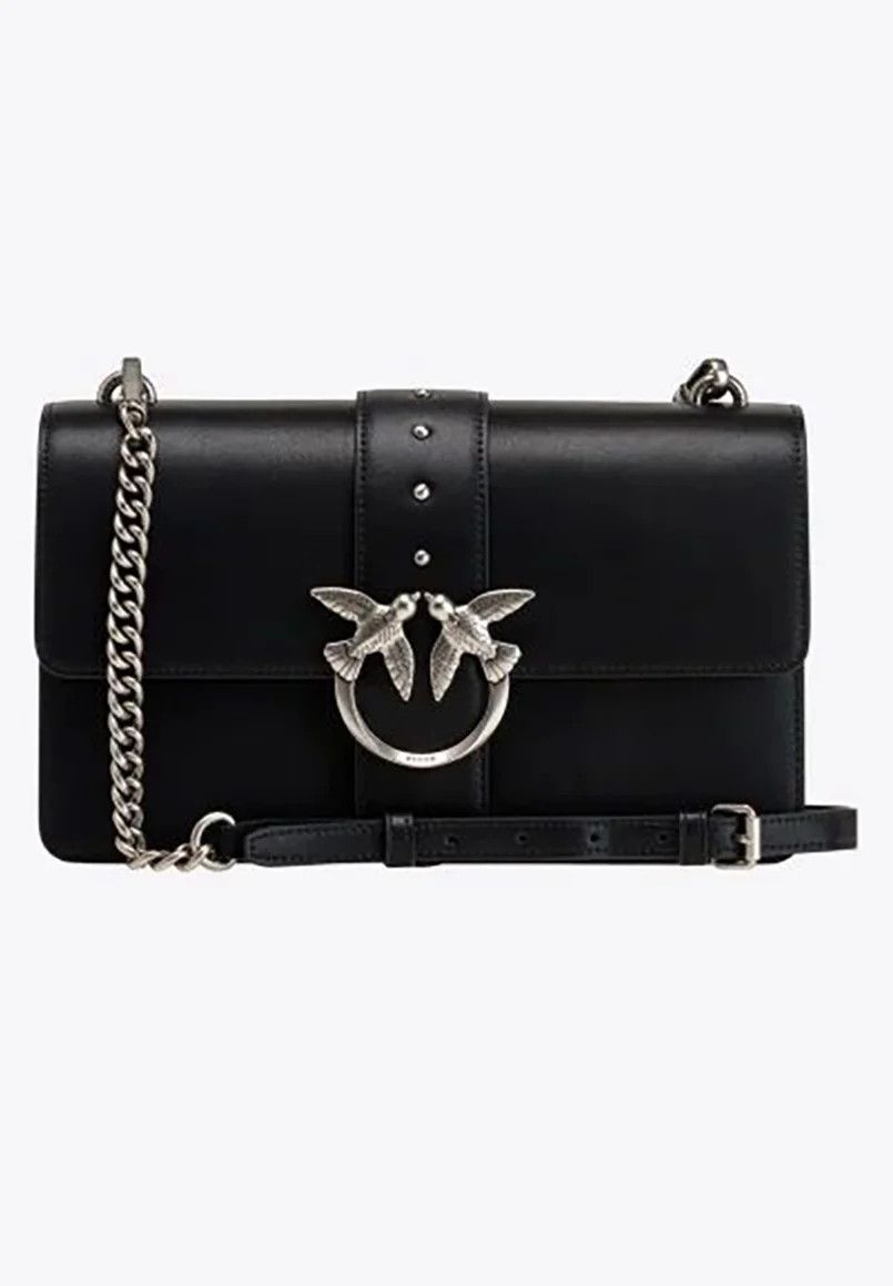 Pinko o1s22i1n0824 Size: OS / Classic Love Crossbody Bag in Black Size ONE SIZE - 7 Thumbnail