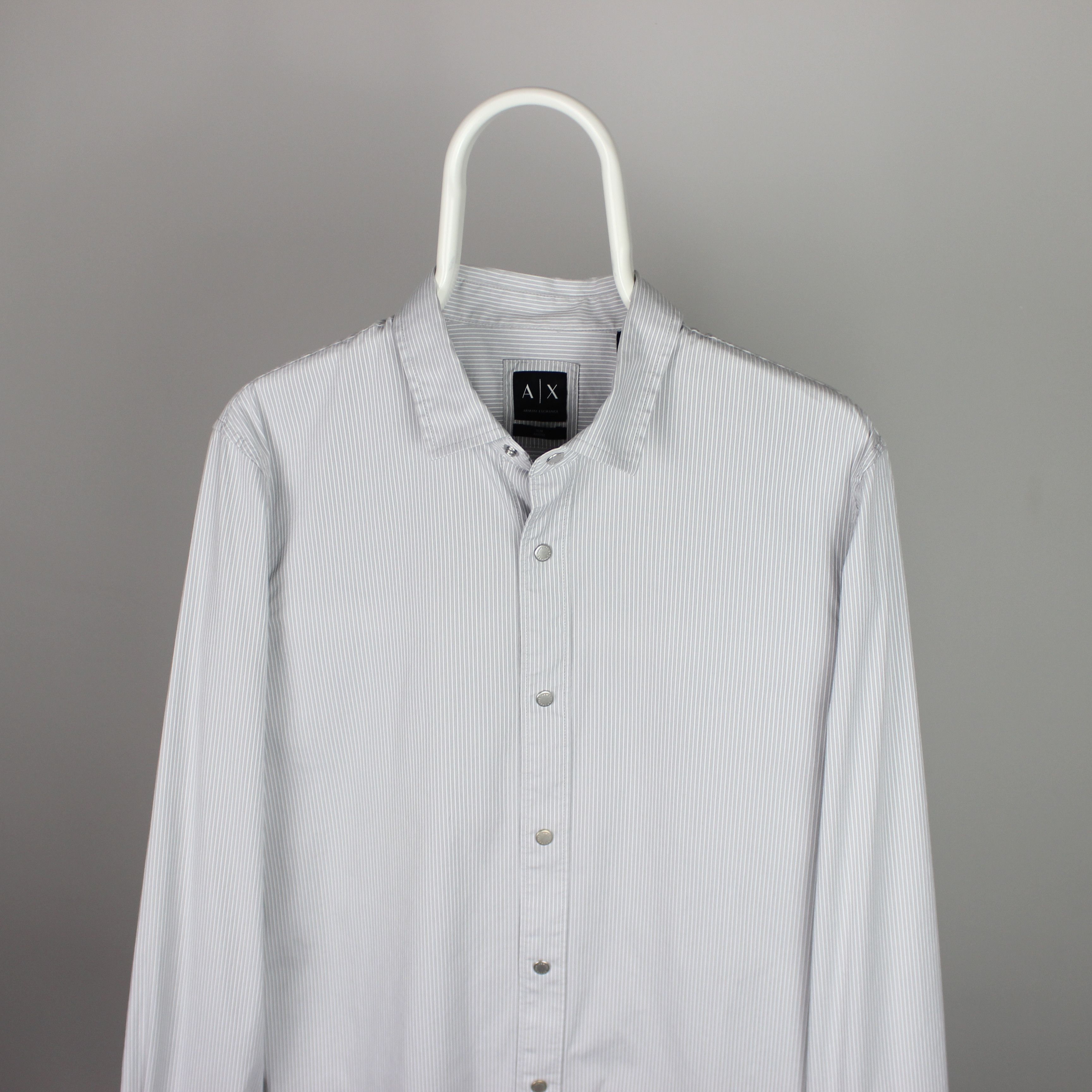 Armani Exchange AX Armani Exchange shirt men button Ups L cotton Size US L / EU 52-54 / 3 - 1 Thumbnail