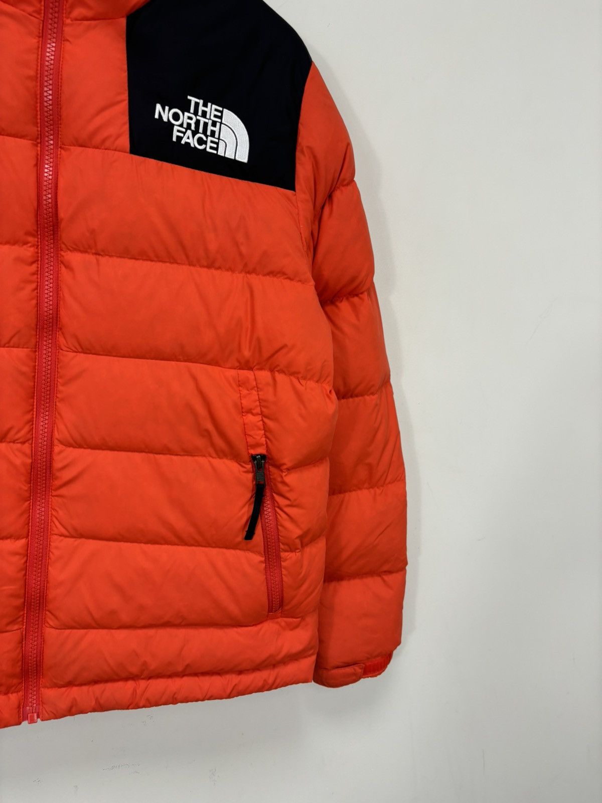 The North Face The North Face 700 Orange Retro Nuptse Down Puffer Jacket Size US S / EU 44-46 / 1 - 5 Thumbnail