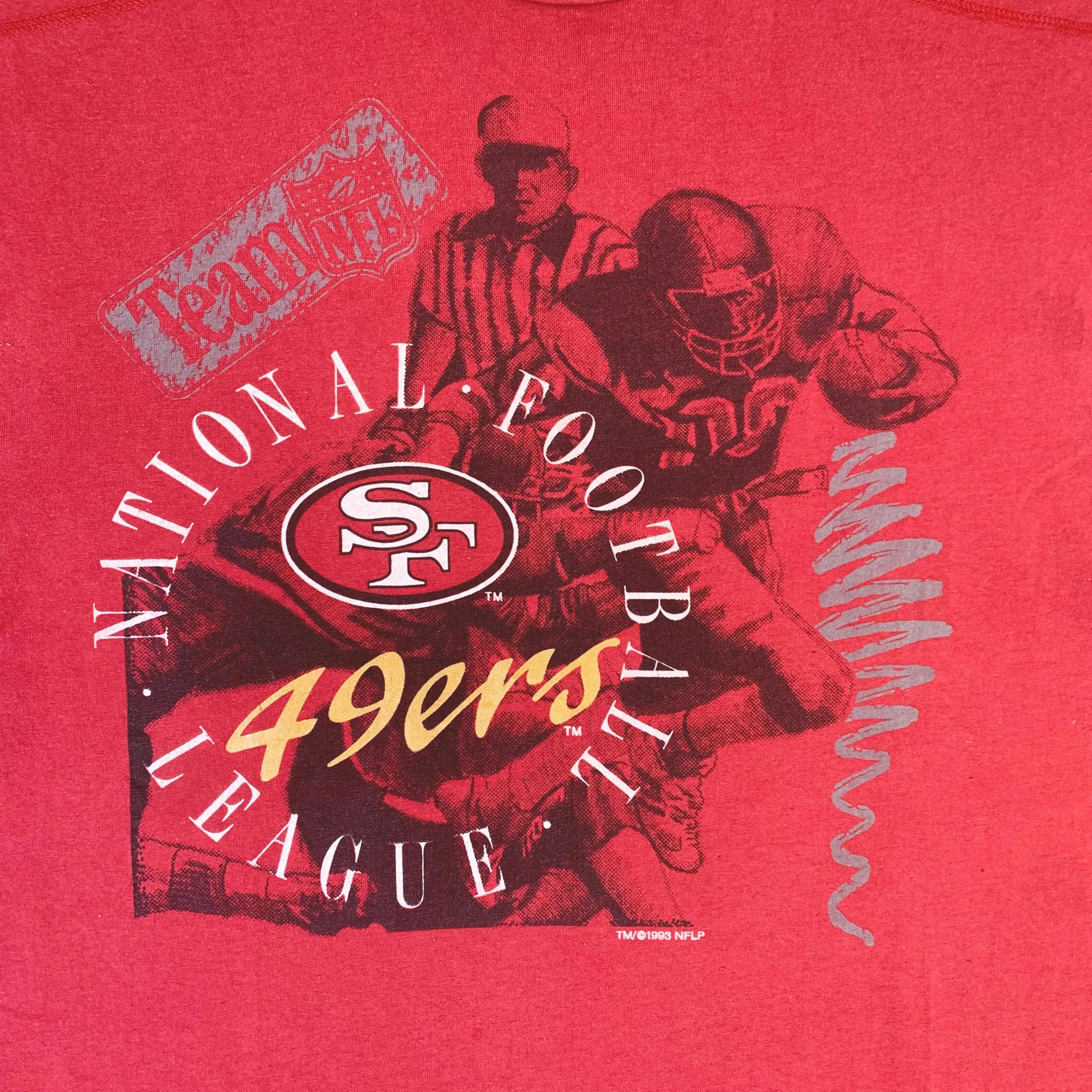 Vintage 1993 SAN FRANCISCO 49ERS T Shirt Nfl Tee 90s 80s Football Size US M / EU 48-50 / 2 - 4 Thumbnail