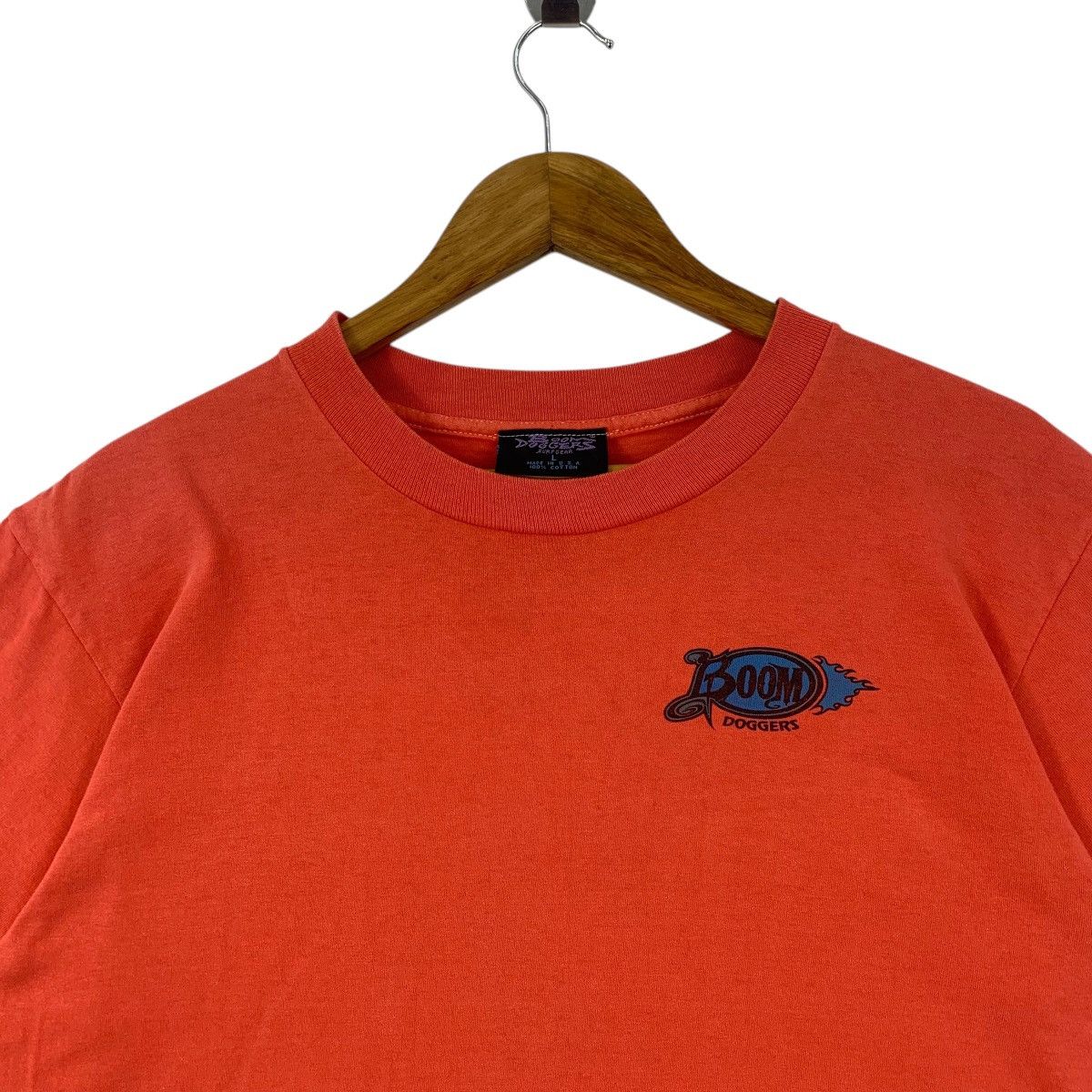 Vintage Vintage 90s BOOM DOGGERS Surfing big printed backhit tee Size US L / EU 52-54 / 3 - 3 Thumbnail