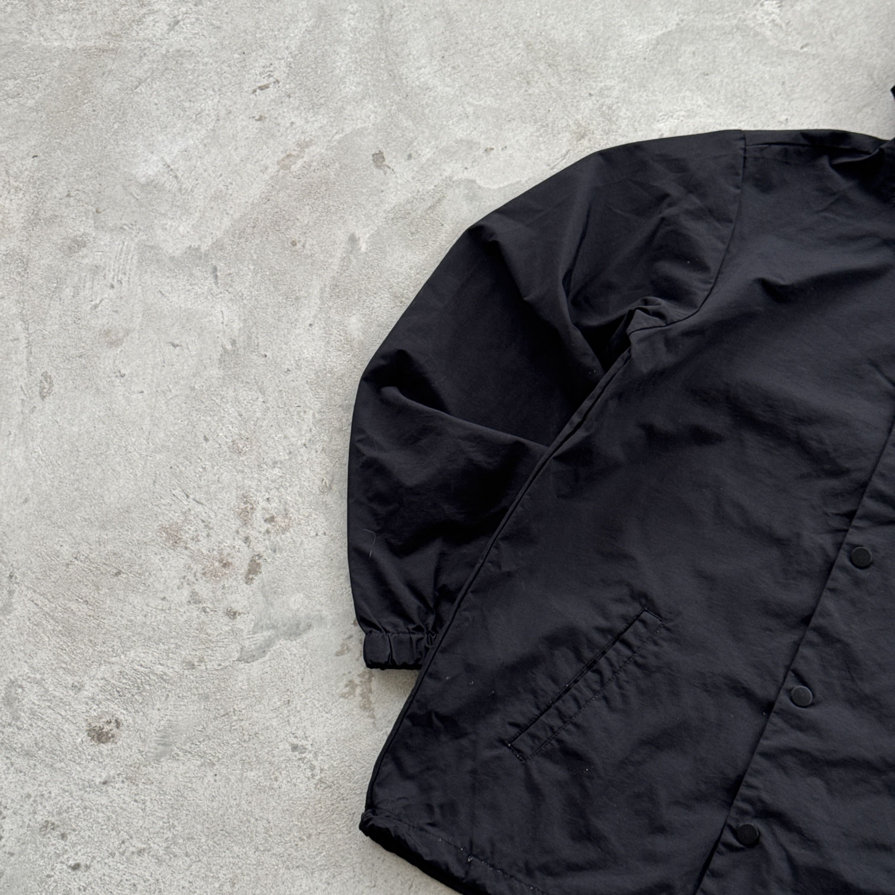 Thrasher Thrasher Flame Logo Black Hooded Coaches Jacket Size L Size US L / EU 52-54 / 3 - 3 Thumbnail