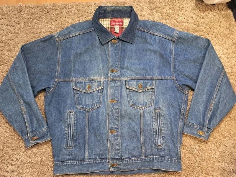 Marlboro Classics Vintage Malboro Denim Jacket XL Size US XL / EU 56 / 4 - 3 Thumbnail