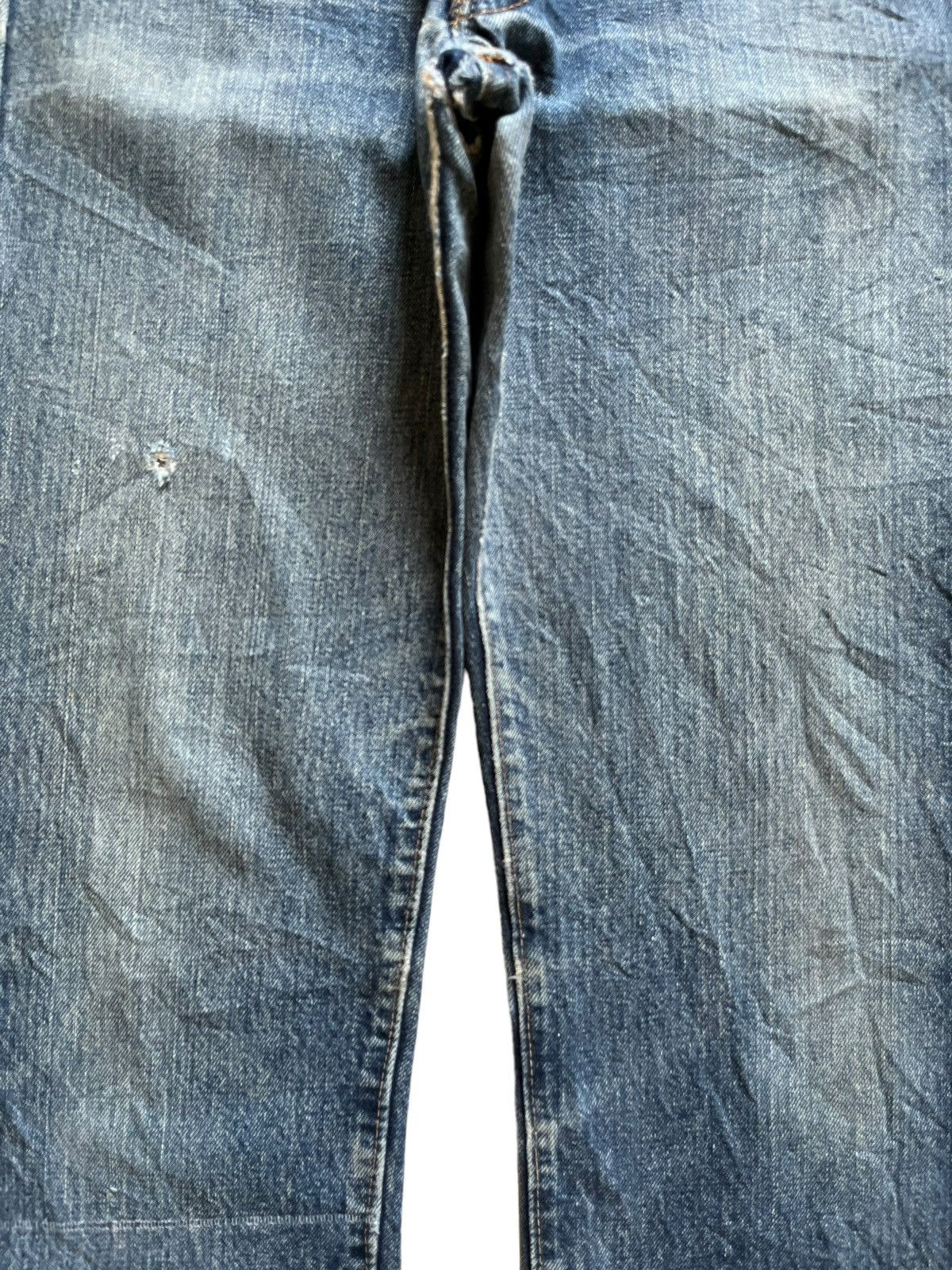 Levi's True Vintage 60s Levis 501 Selvedge Bartacks Jeans Button 6 Size US 28 / EU 44 - 7 Thumbnail