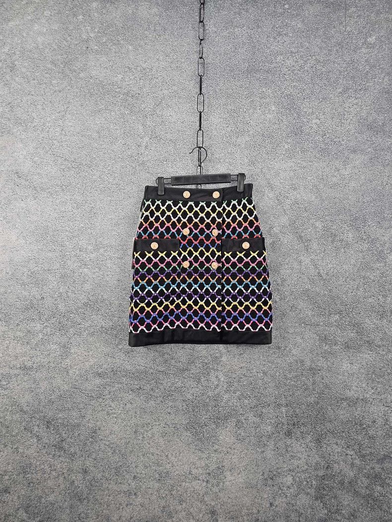 Chanel Chanel Double-breasted skirt Size 24" / US 00 / IT 34 - 1 Thumbnail