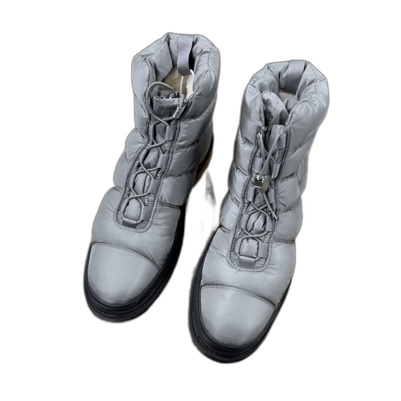 Chanel Chanel Gray Snow Boots Size 36 Size US 6 / IT 36 - 1 Thumbnail