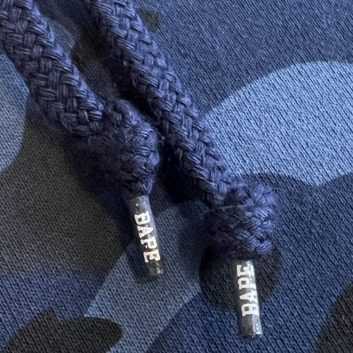 Bape Bape blue camo hoodie Size US L / EU 52-54 / 3 - 9 Thumbnail