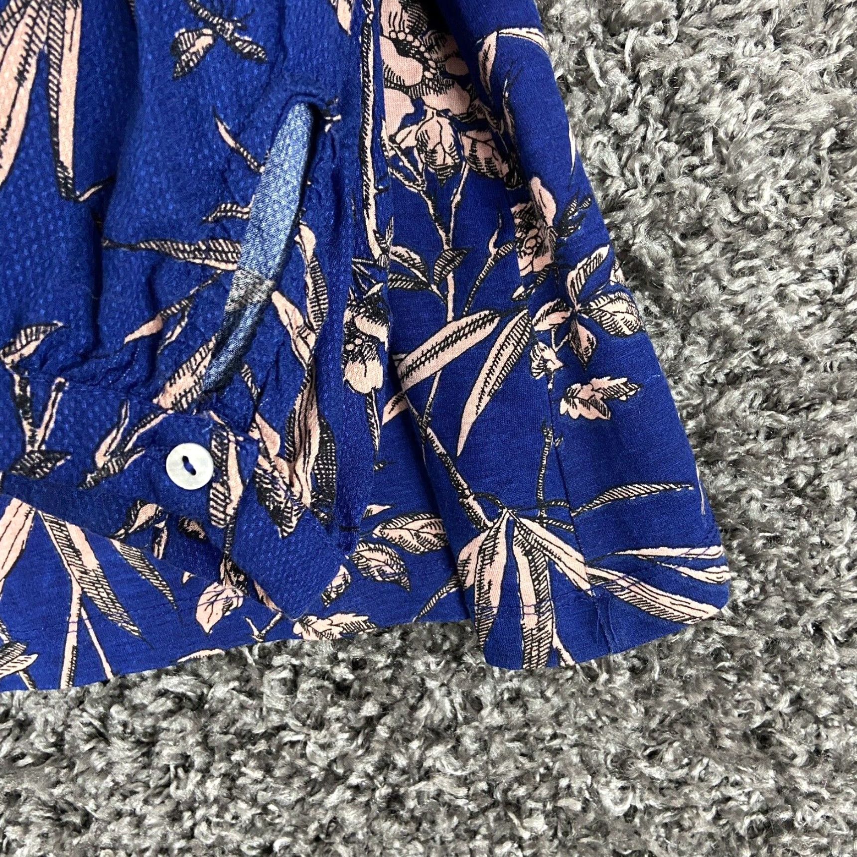 Anthropologie Anthropologie Bohemian Floral Peasant Blouse Women's M Multicolored Long Sleeve Size M / US 6-8 / IT 42-44 - 4 Thumbnail