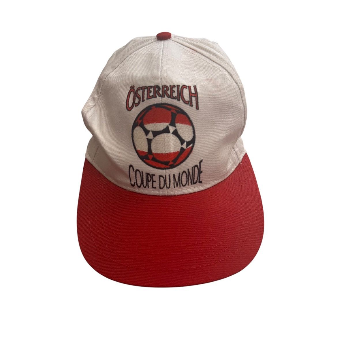 Vintage Vintage Baseball cap Austria Coupe Du Monde mens Vintage Hat Size ONE SIZE - 1 Thumbnail