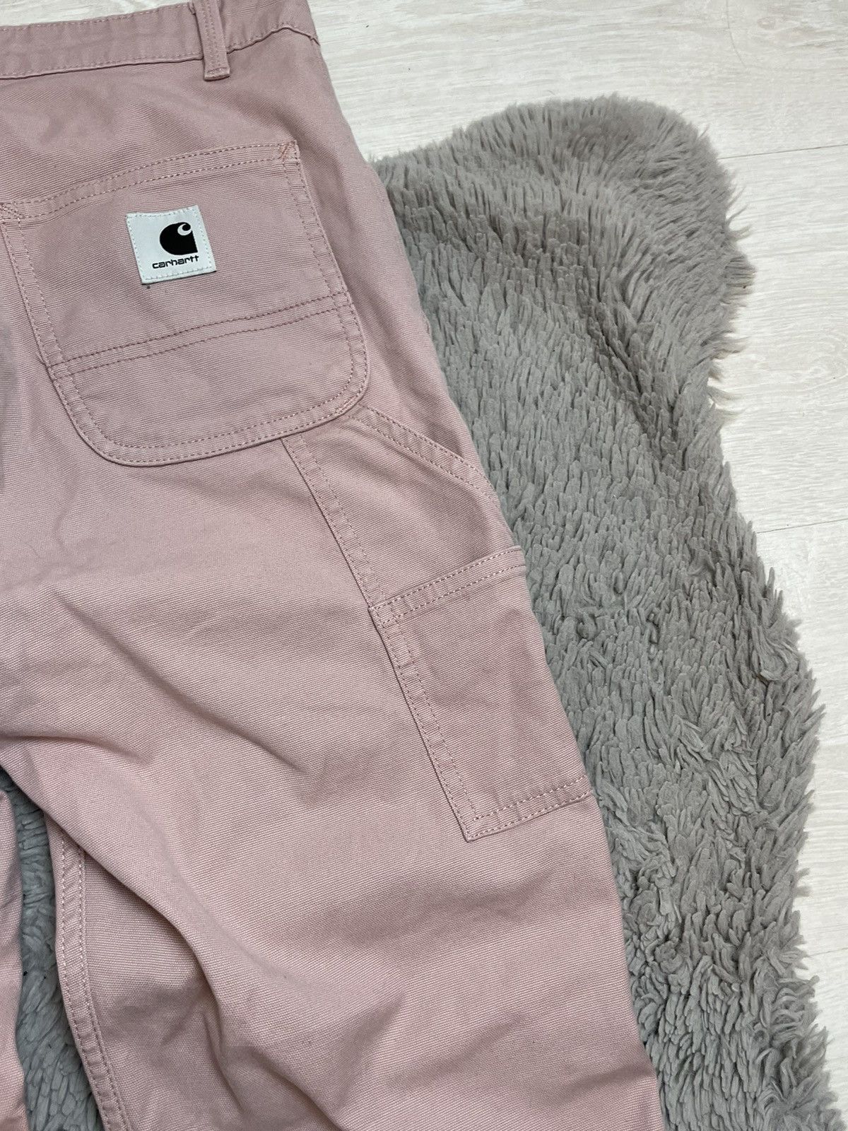 Carhartt × Vintage Carhartt Vintage Denim Jeans Double Knee Center Logo Y2k Size US 26 / EU 42 - 3 Thumbnail